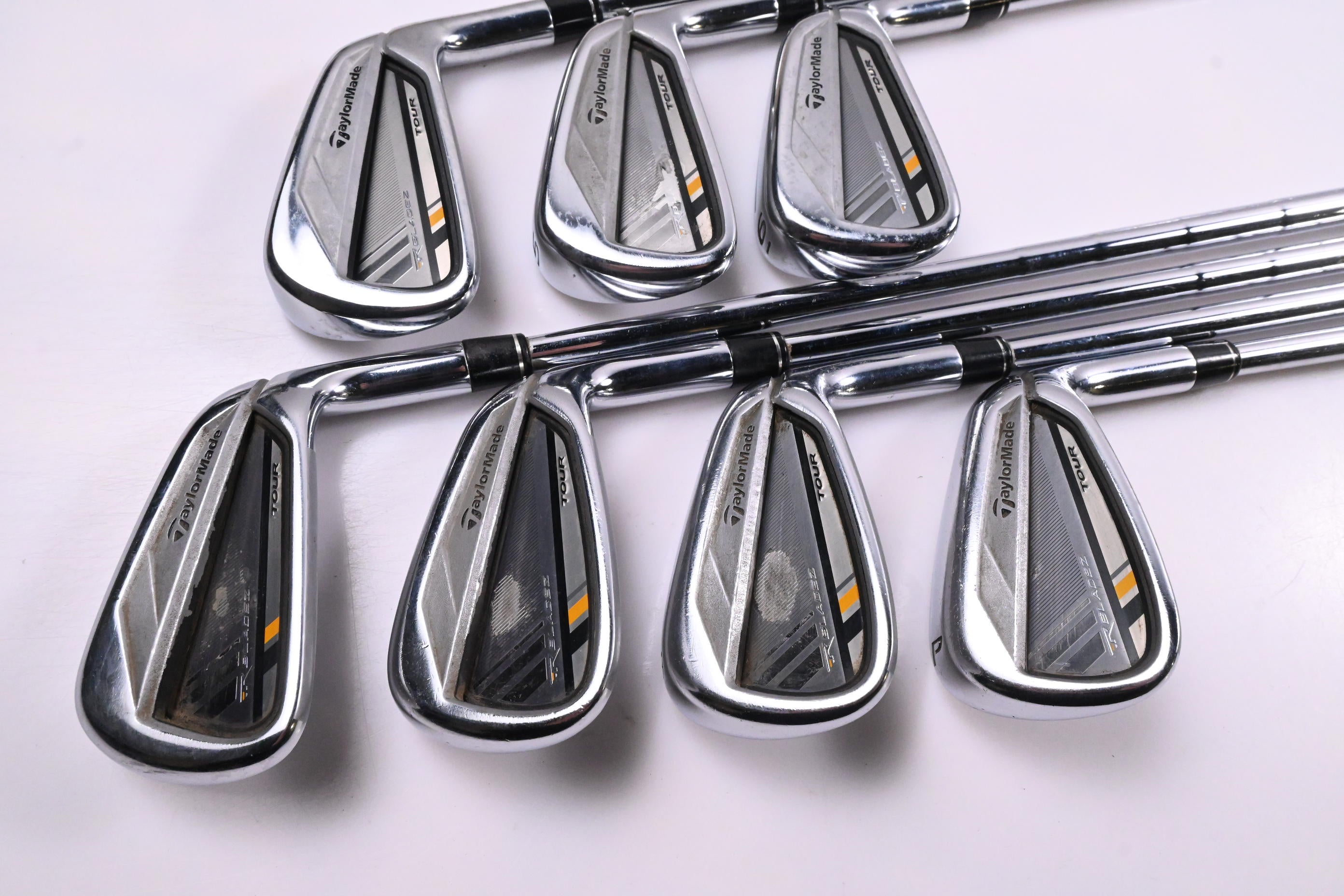 Taylormade Rocketbladez Tour Irons / 4-PW / Regular Flex KBS Tour Shafts