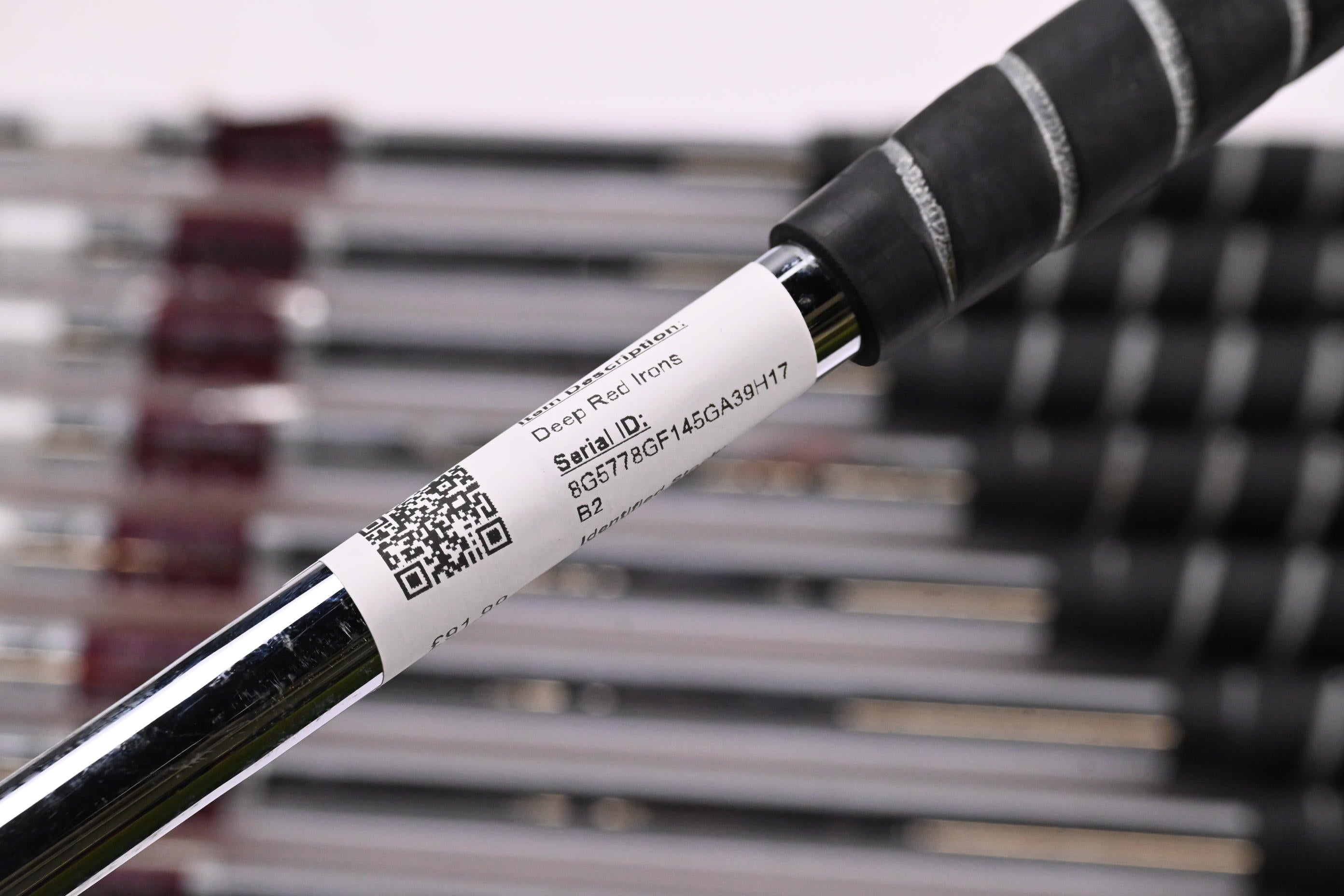 Wilson Deep Red Irons / 3-PW+SW / Regular Flex Wilson Fat Shafts