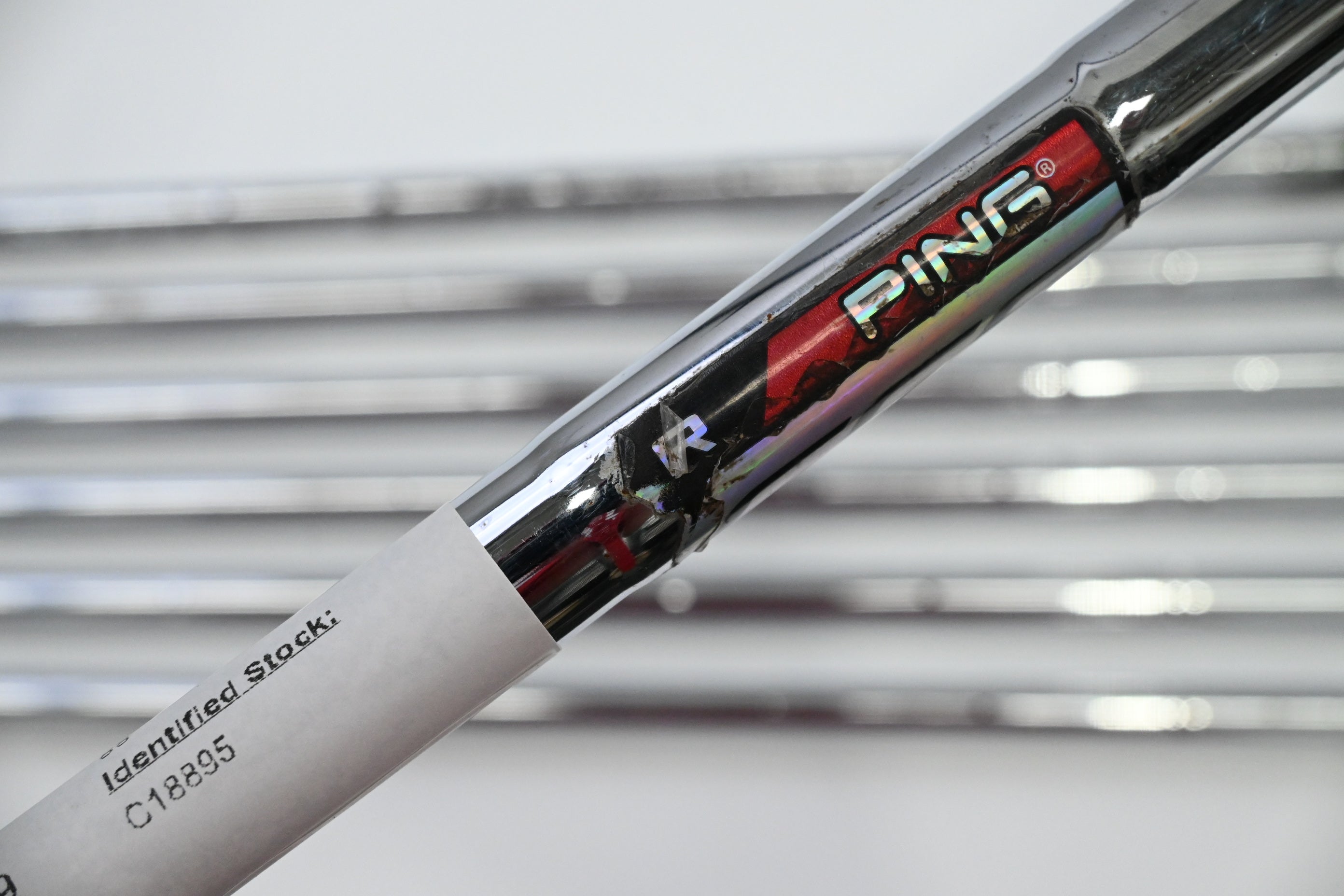 Ping i3 O-Size Irons / 3-9 / Blue Dot / Regular Flex Ping CFS Shafts