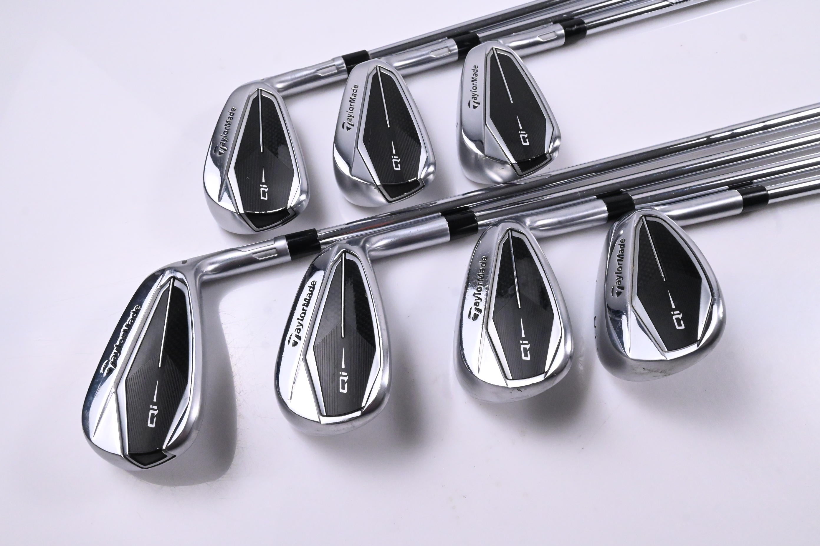 Taylormade Qi Irons / 5-PW+SW / Regular Flex KBS MAX MT 85 Shafts