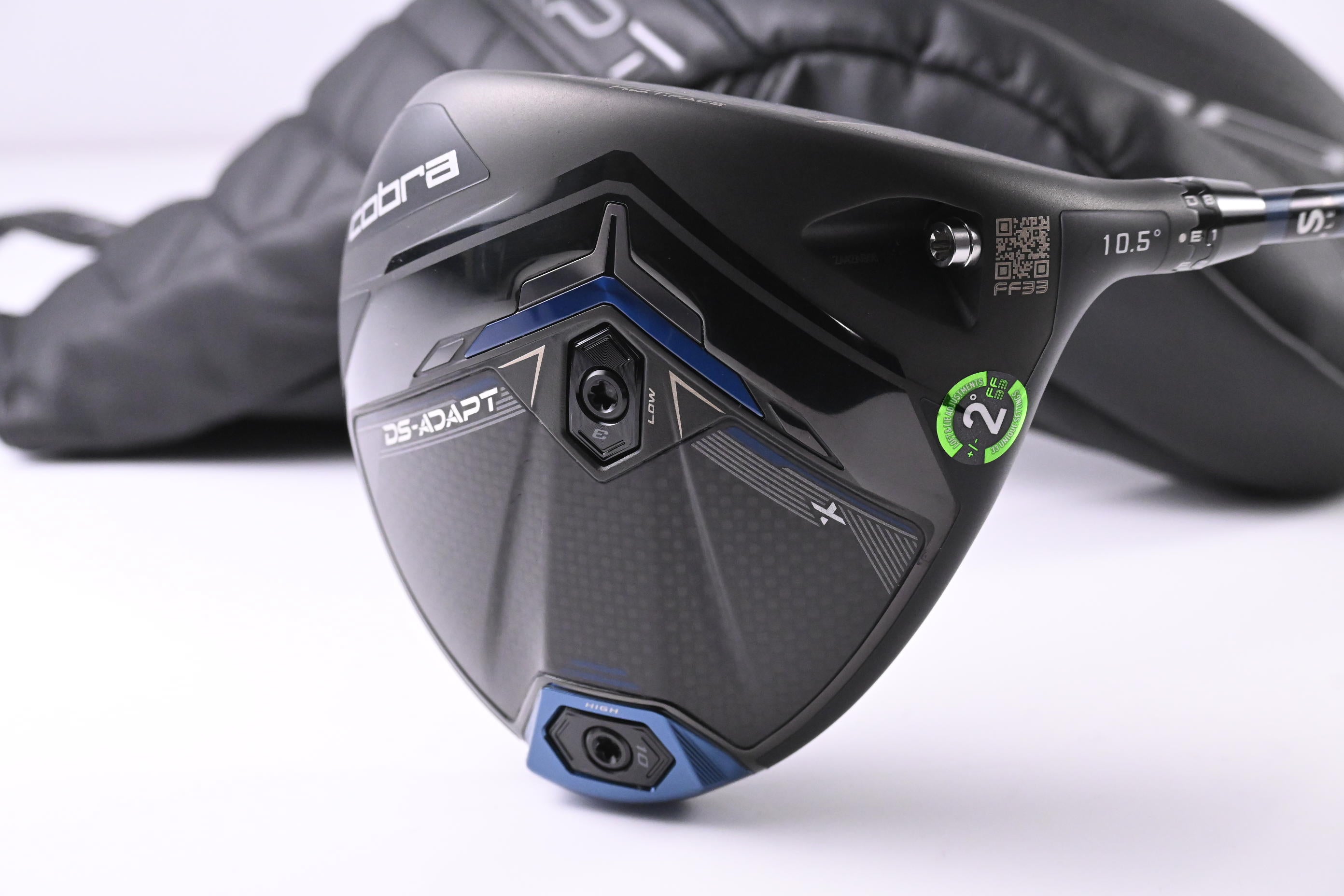 Cobra DS-Adapt X Driver / 10.5 Degree / Stiff Flex Project X Denali Blue 60