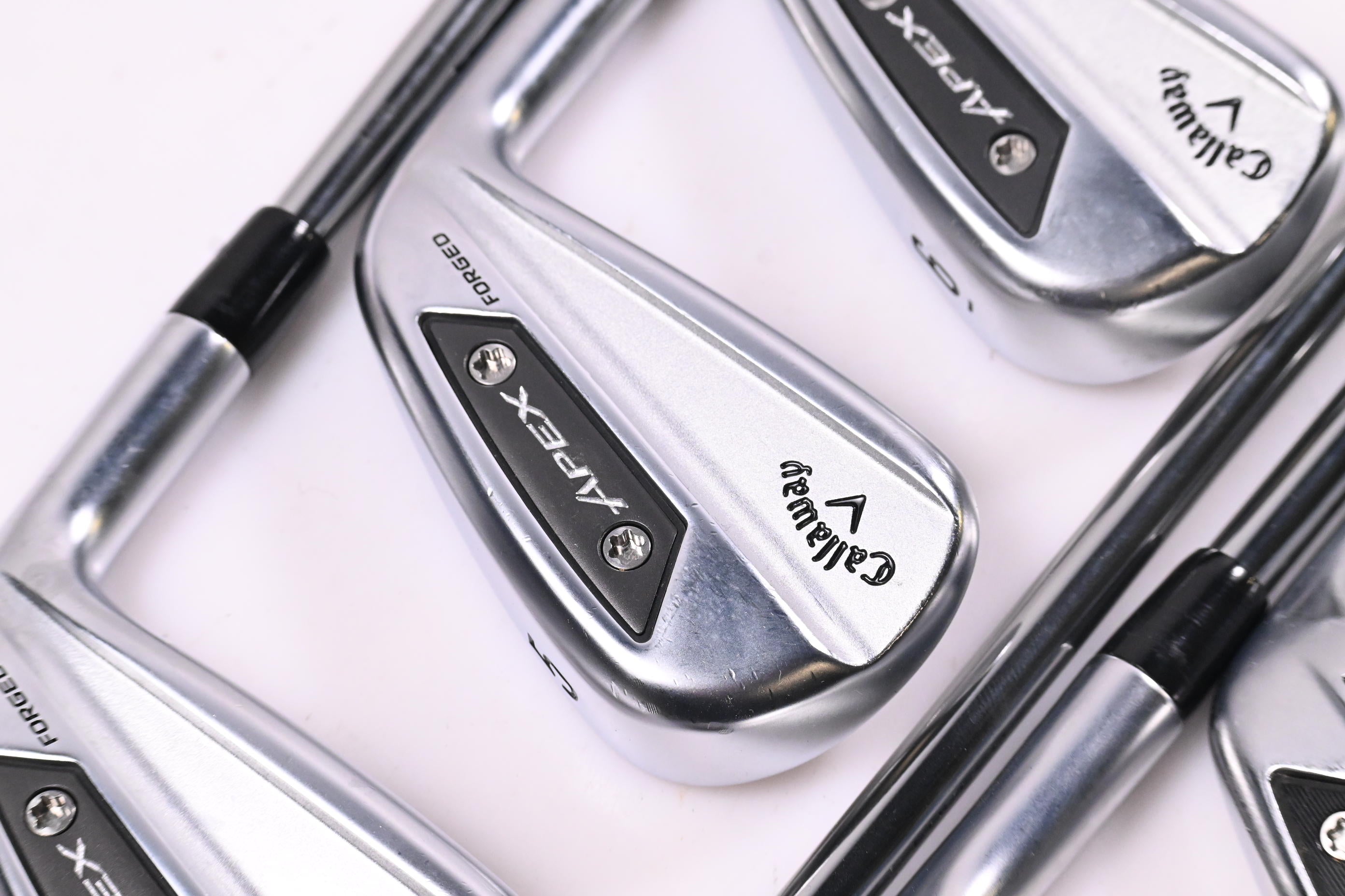 Callaway Apex Ai200/Pro 24 Irons / 4-PW / Stiff Flex Accra TZ 85 Shafts