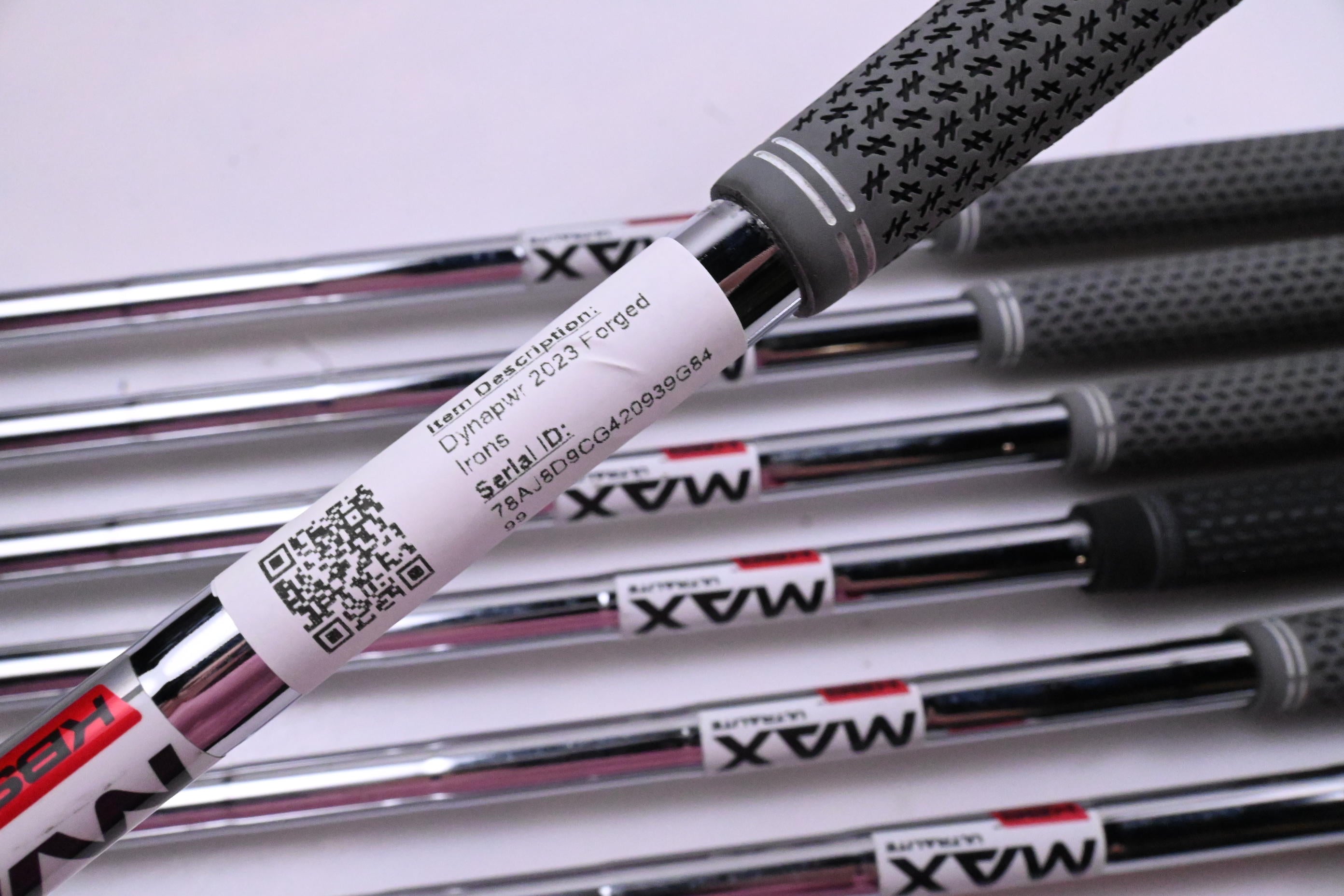 Wilson Dynapwr 2023 Forged Irons / 5-PW+GW / UniFlex KBS MAX UltraLite Shafts