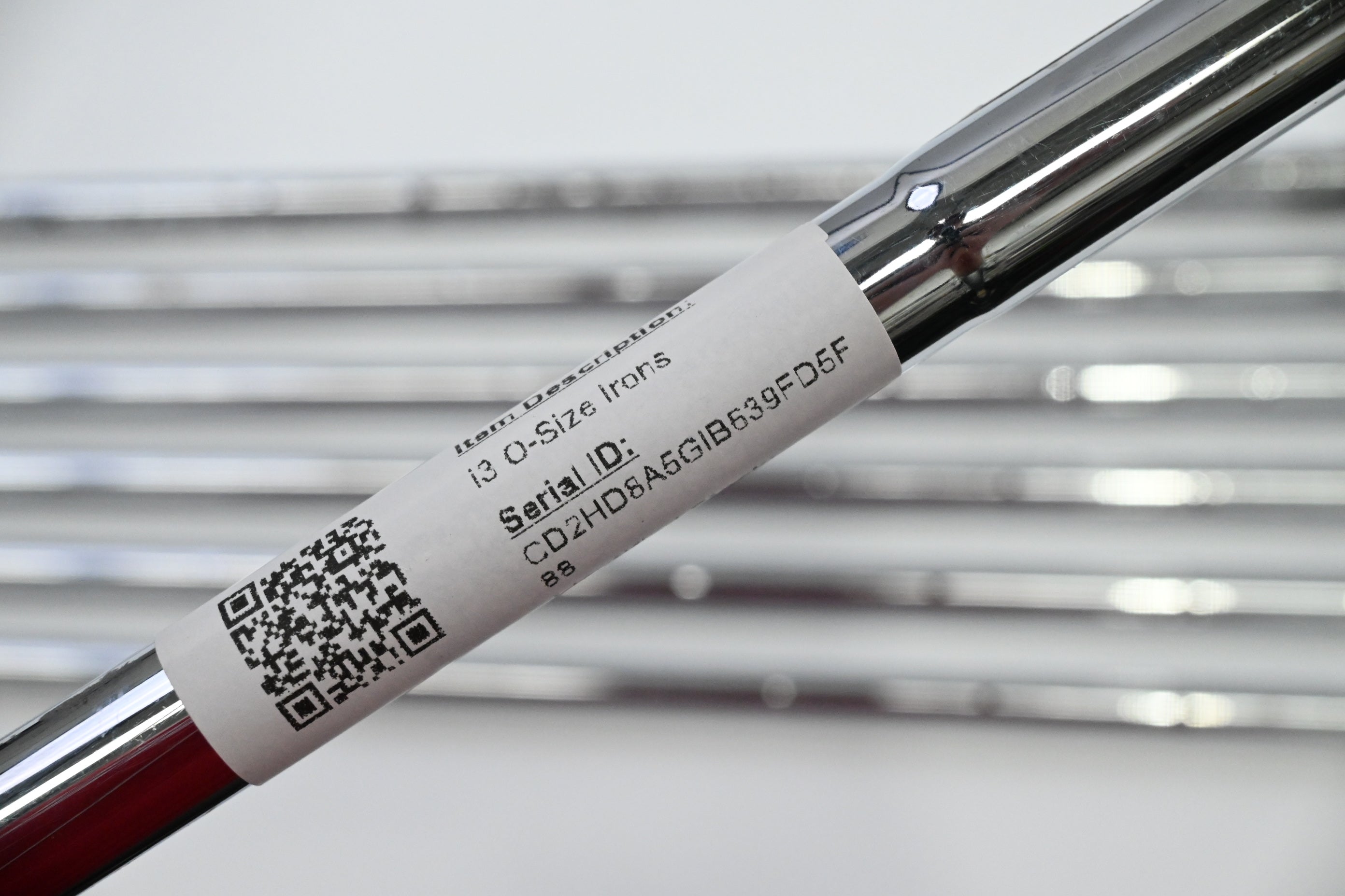 Ping i3 O-Size Irons / 3-9 / Blue Dot / Regular Flex Ping CFS Shafts