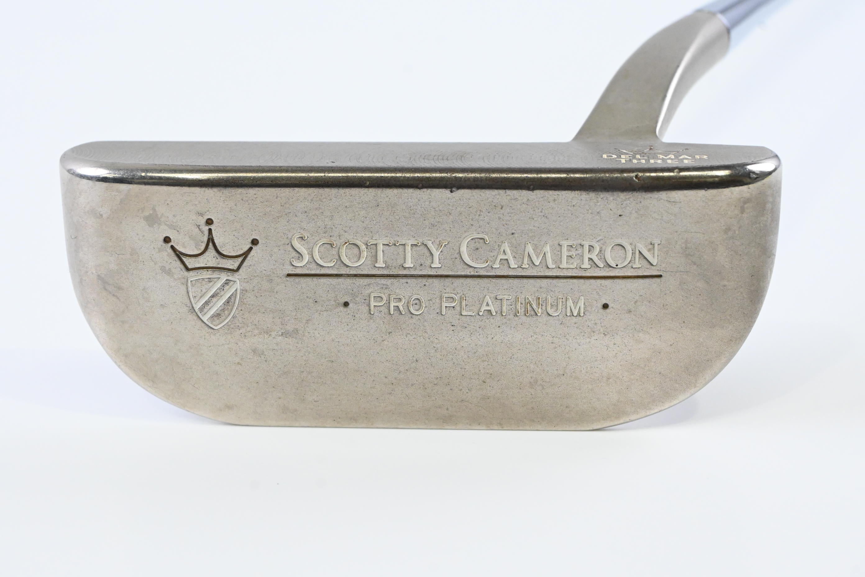 Scotty Cameron Pro Platinum Del Mar Three Putter / 34 Inch