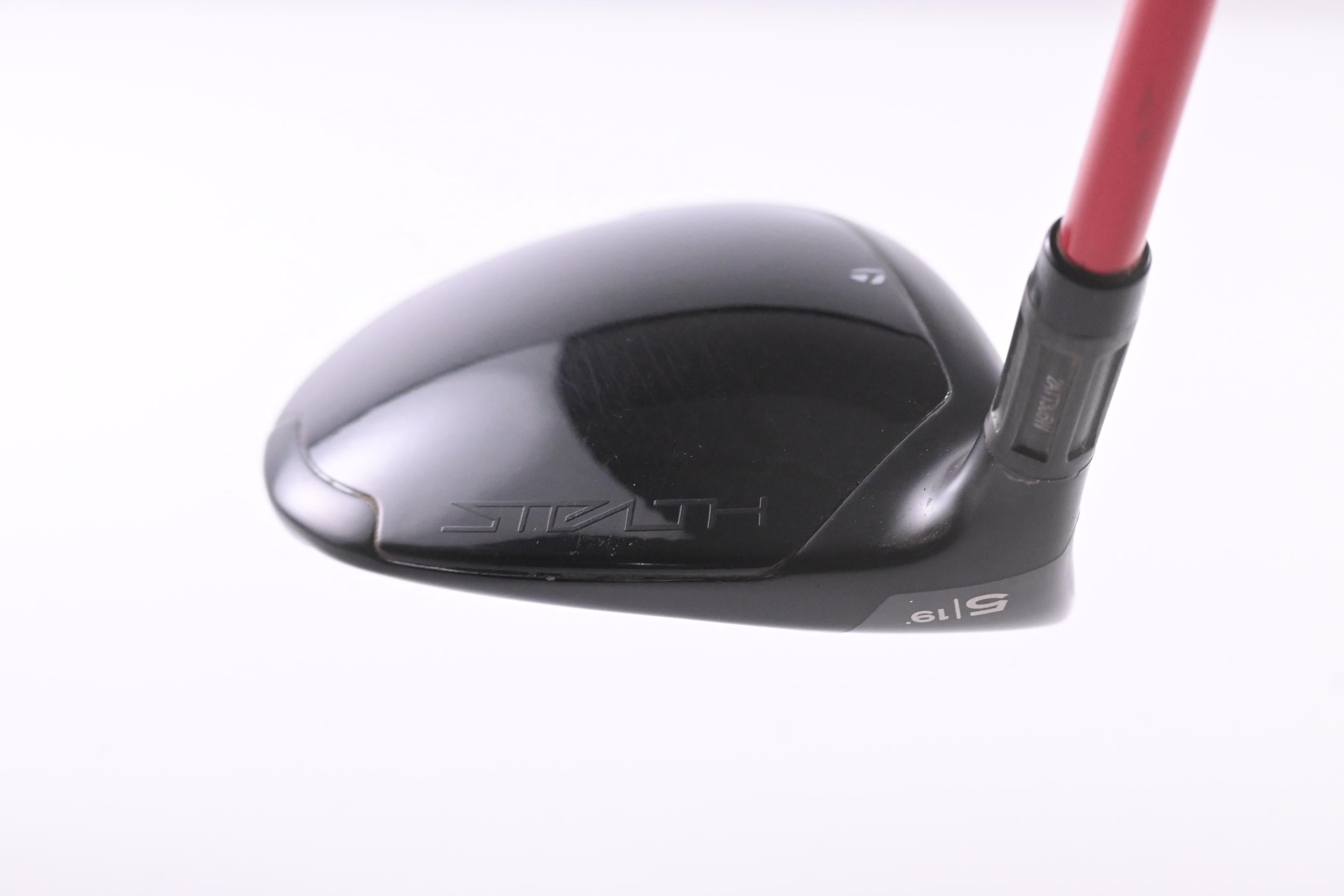 Left Hand Taylormade Stealth 2 HD #5 Wood / 19 Degree / Regular Flex SpeederNX
