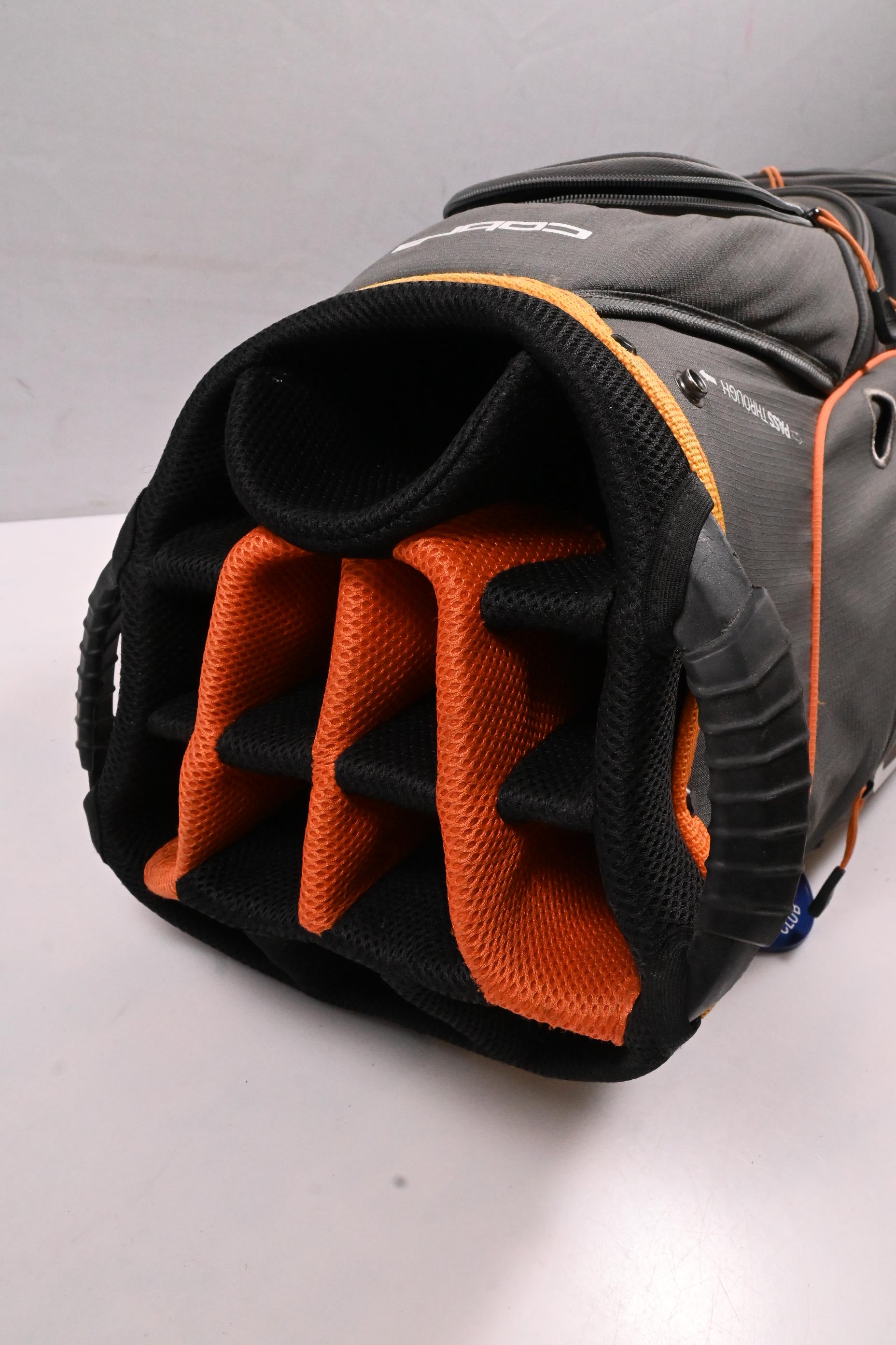 Cobra Cart Bag / 14-Way Divider / Grey, Orange
