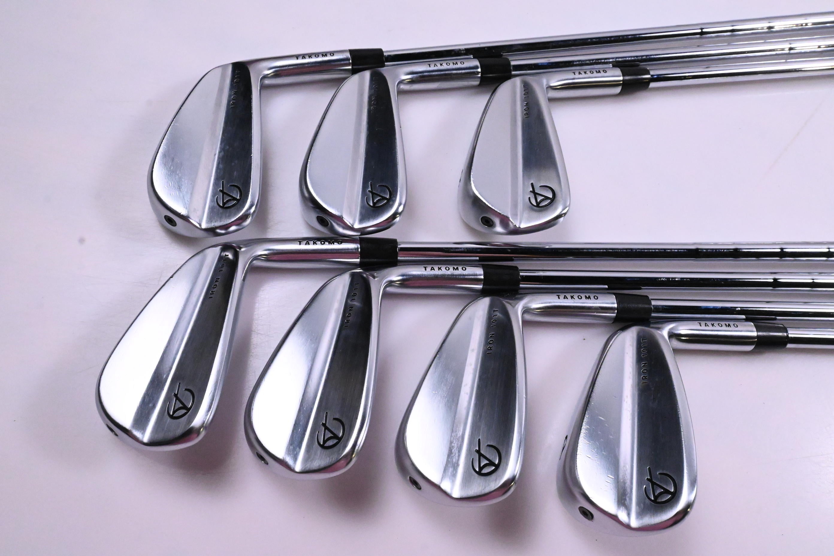 Takomo 101T Irons / 4-PW / Stiff Flex KBS Tour Lite Shafts