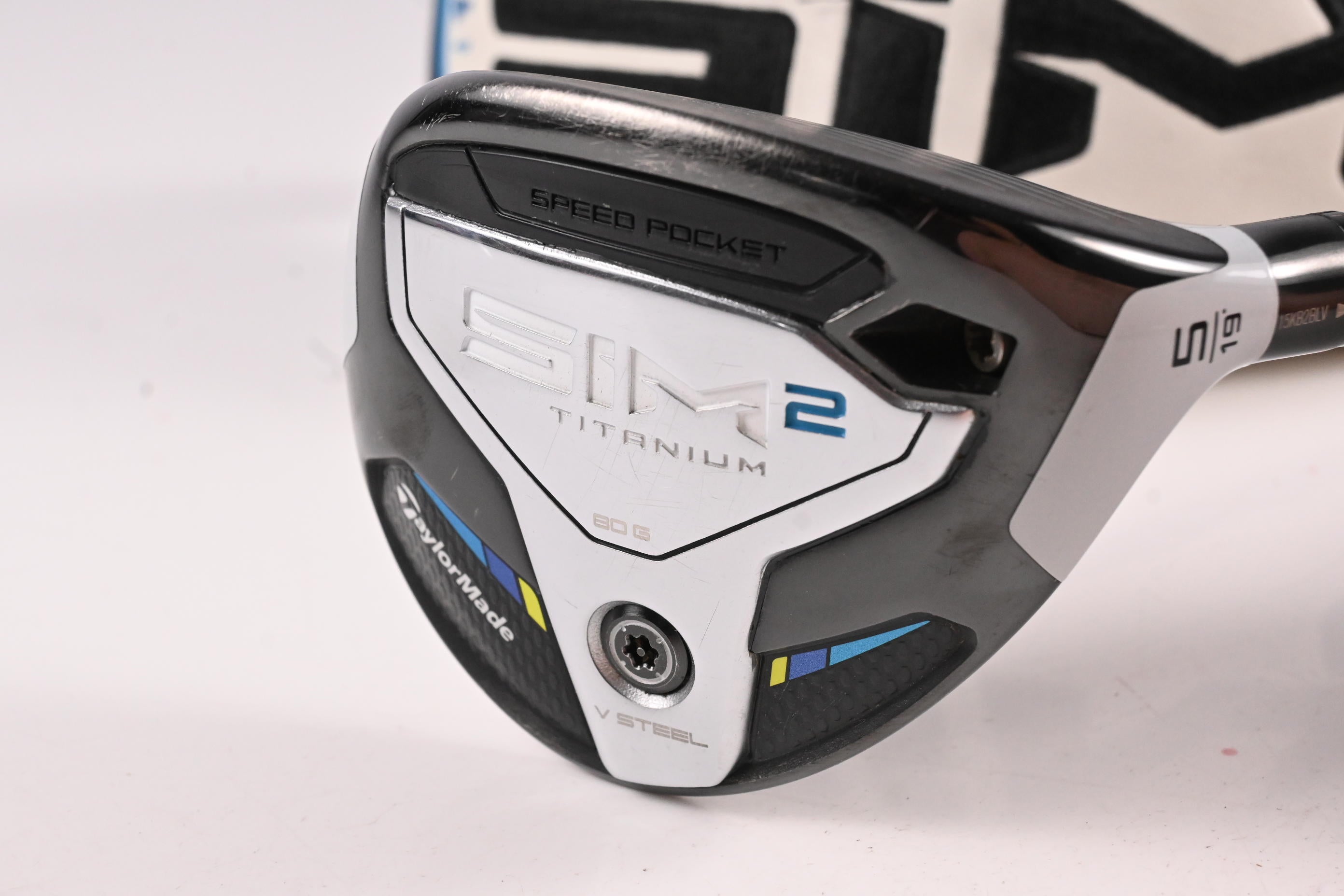 Taylormade SIM2 Ti #5 Wood / 19 Degree / Regular Flex Tensei AV Raw Blue 65