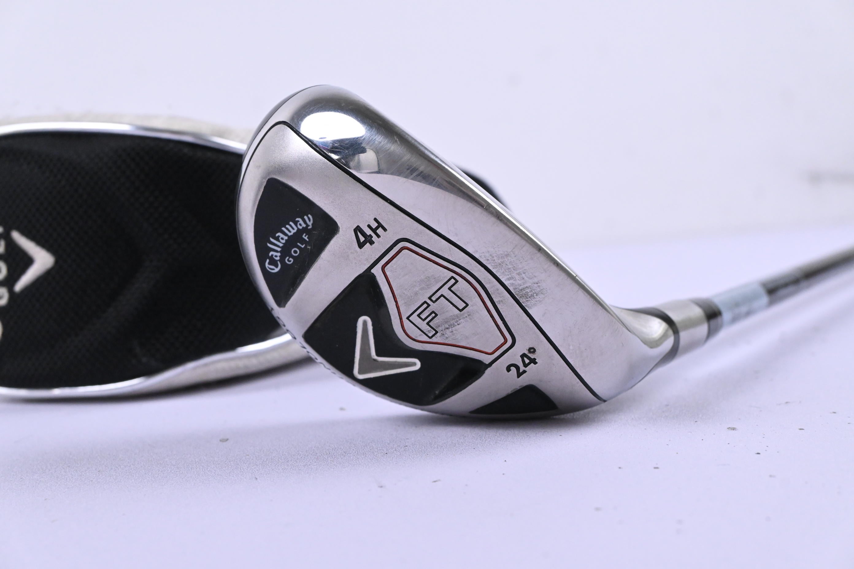Callaway FT #4 Hybrid / 24 Degree / Regular Flex Fujikura Fit-On M Shaft
