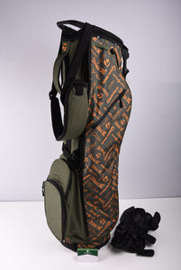 Taylormade FlexTech Stand Bag / 3-Way Divider / Green, Orange