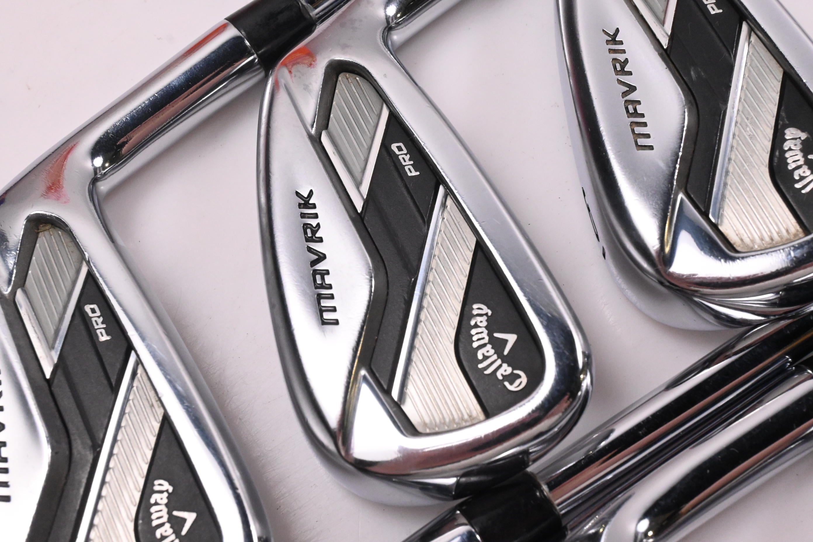 Callaway Mavrik Pro Irons / 4-PW / Stiff Flex Elevate 105 Shafts