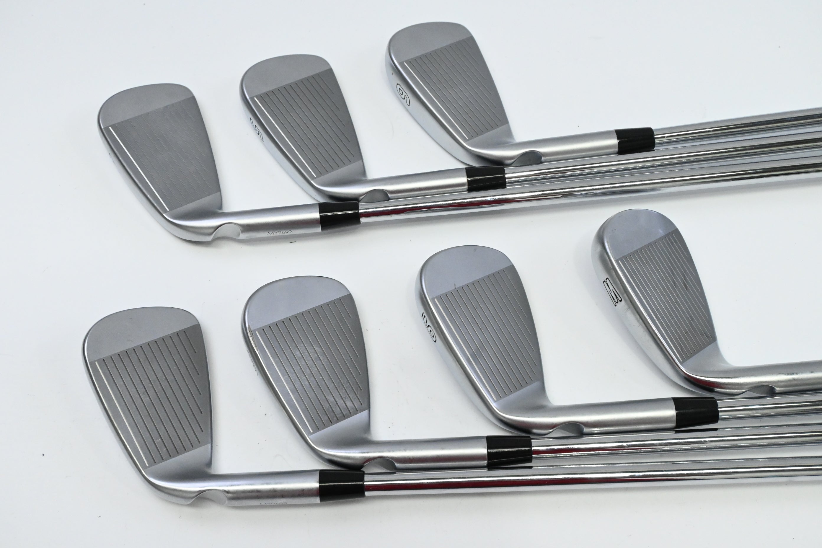 Ping i500 Irons / 4-PW / Black Dot / Regular Flex Ping AWT 2.0 Shafts