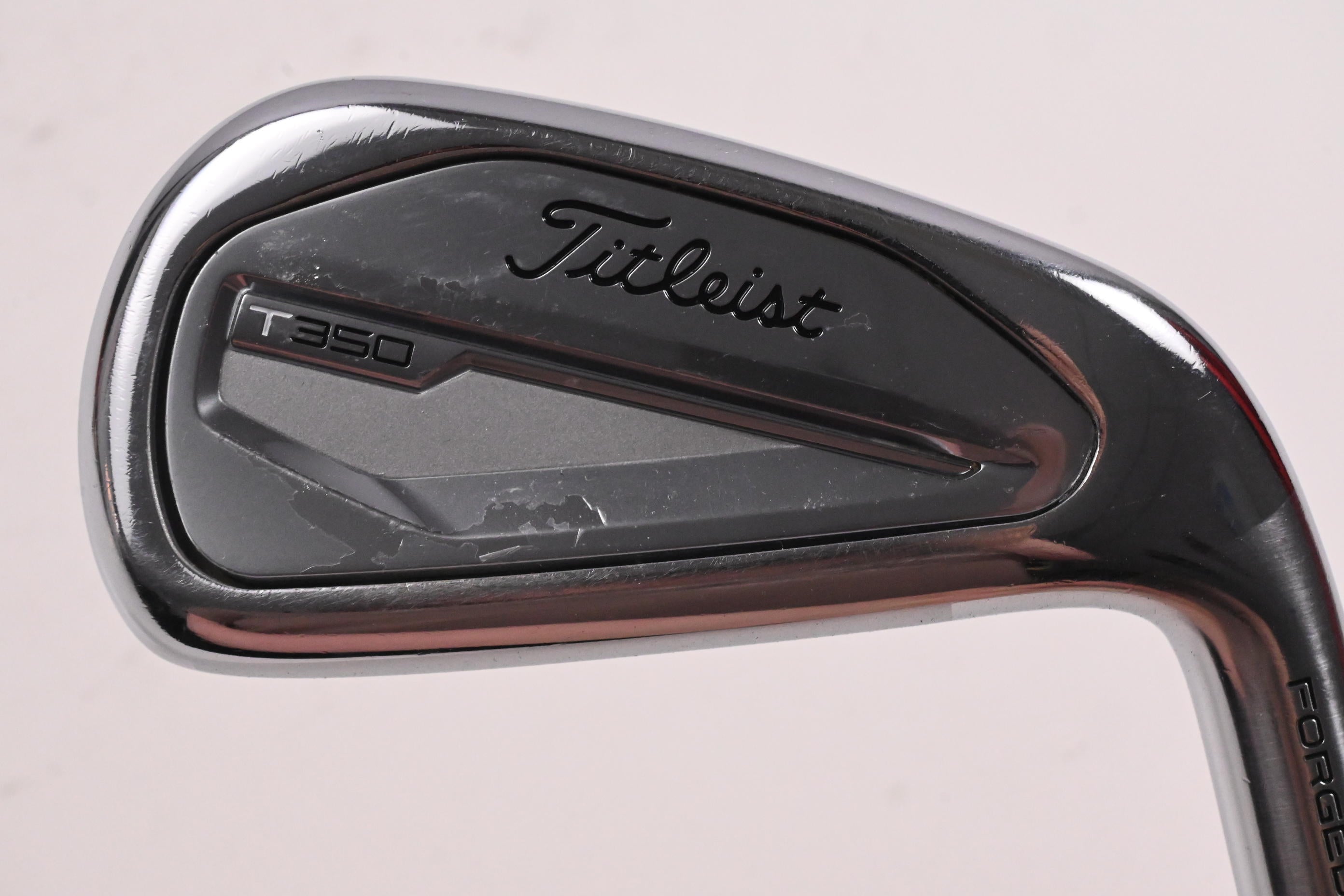 Titleist T350 #7 Iron / Regular Flex AMT Red R300 Shaft