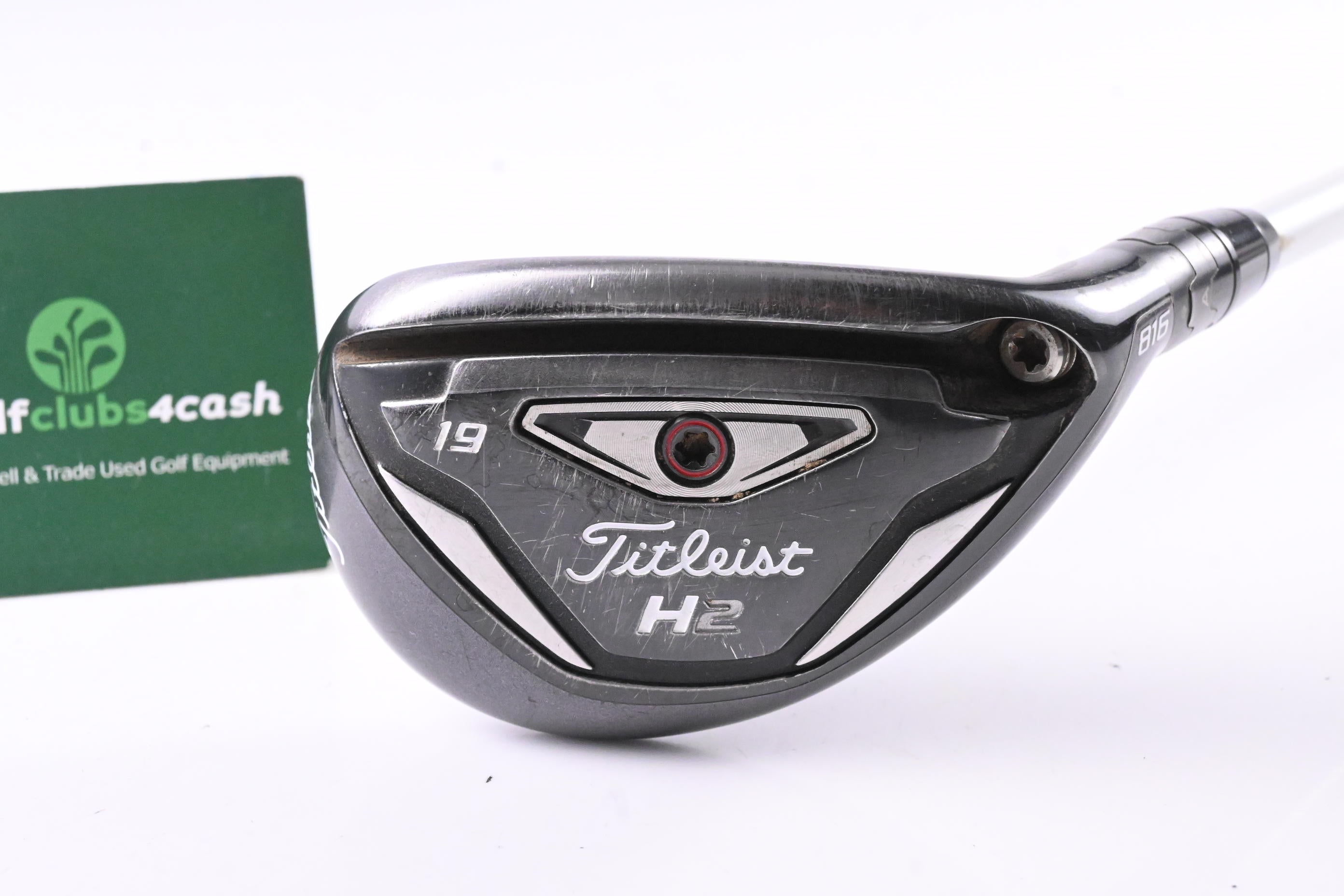 Titleist 816 H2 #3 Hybrid / 19 Degree / Stiff Flex Aldila Rogue 110 MSI 85 Shaft