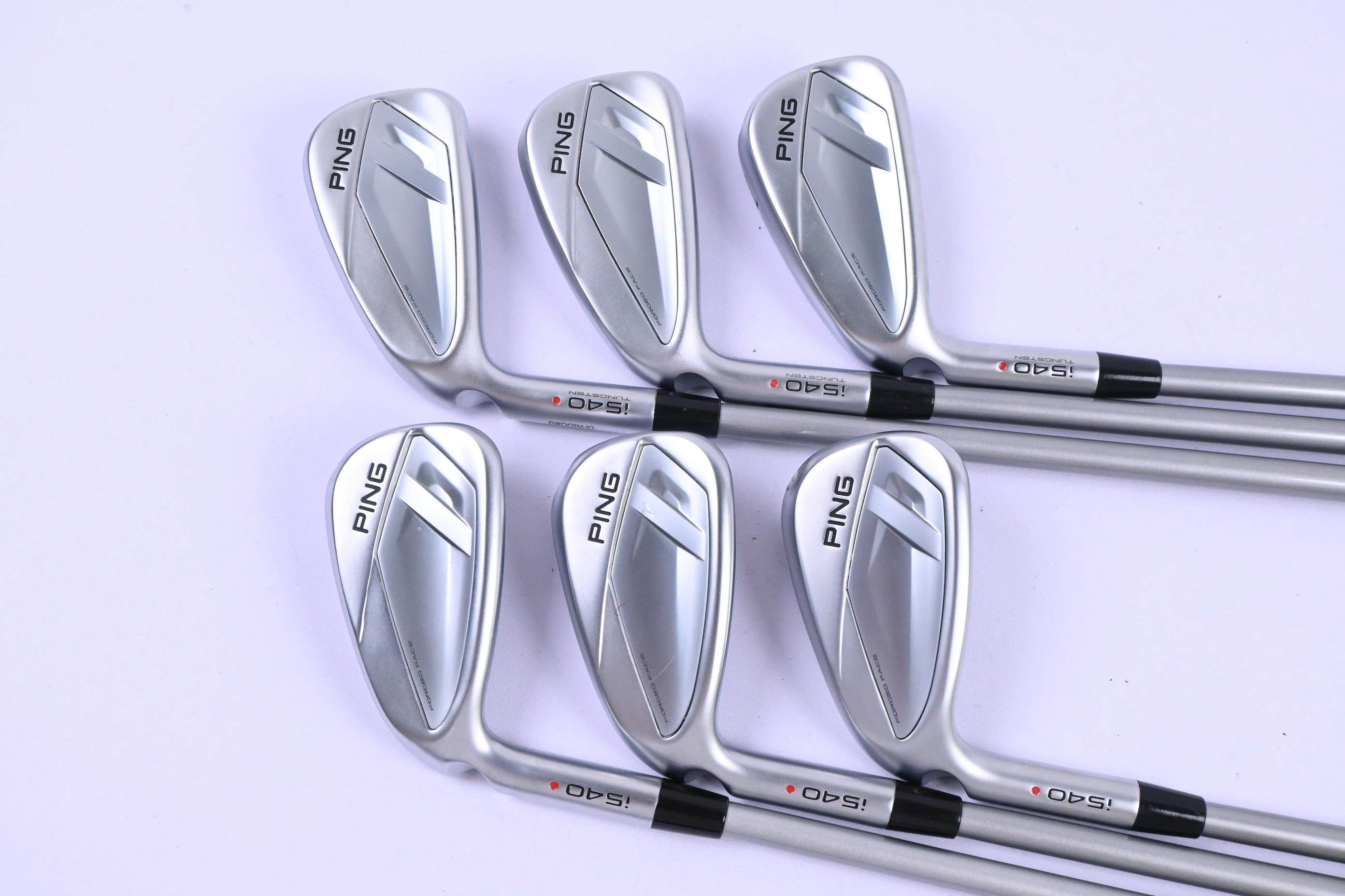 Ping i540 Irons / 6-PW / Red Dot / Senior Flex Ping Alta Quick 45 Shaft