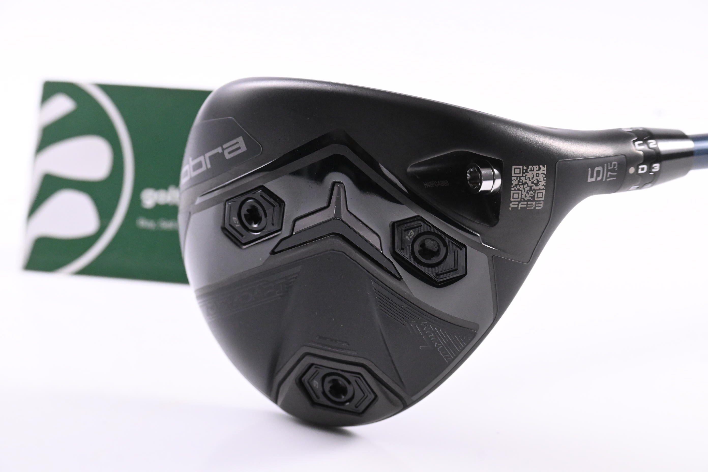 Cobra DS-Adapt LS Titanium #5 Wood / 17.5 Degree / Regular 5.5 Denali Blue Shaft