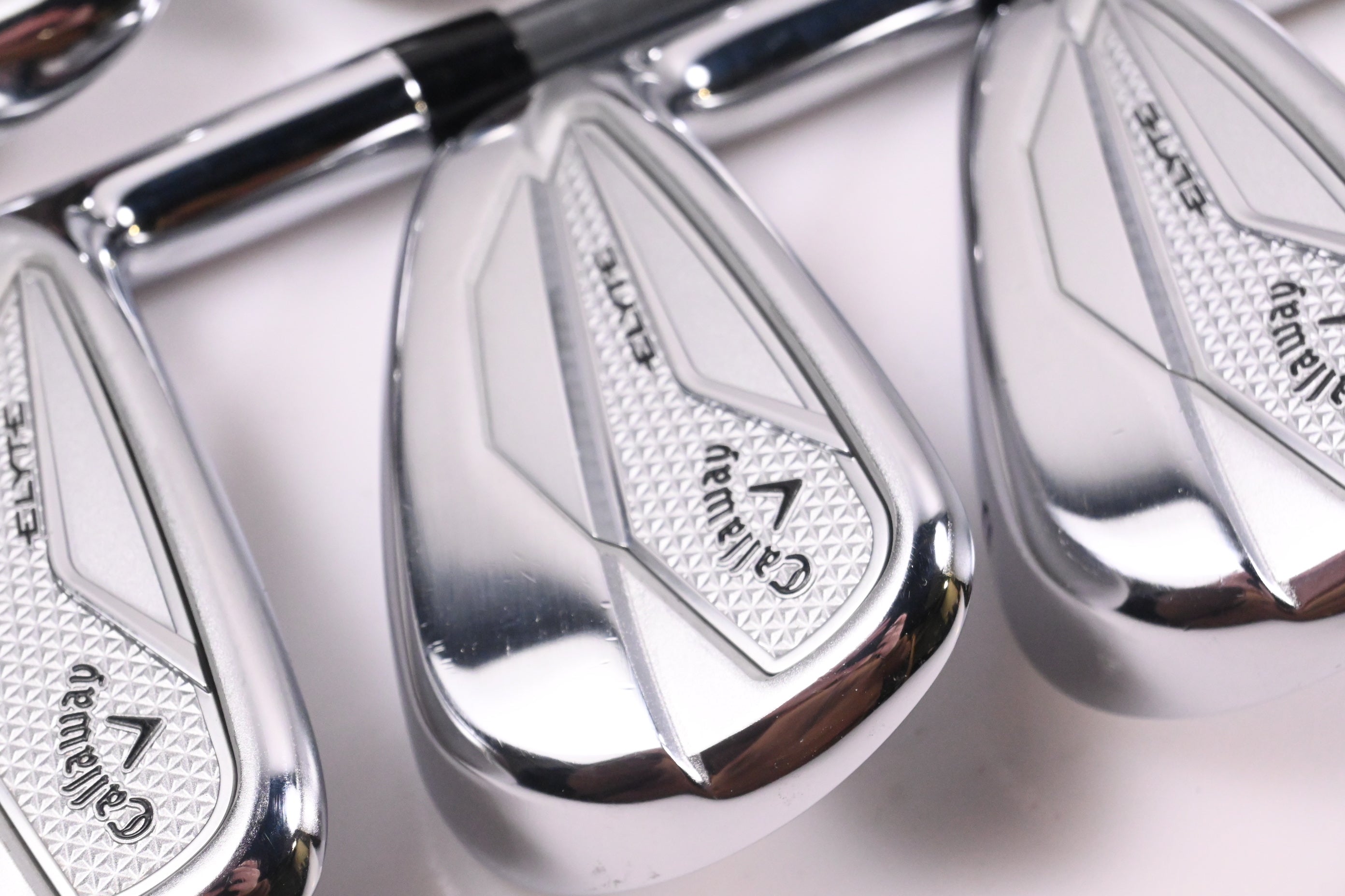 Callaway Elyte Irons / 5-PW / Regular Flex Denali Charcoal 65 / No #8 Iron