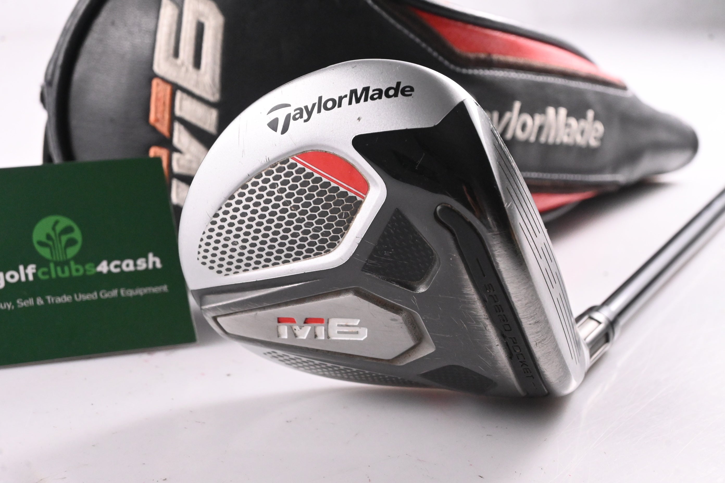 Taylormade M6 #3 Wood / 15 Degree / Regular Flex Fujikura Atmos Orange 5 Shaft