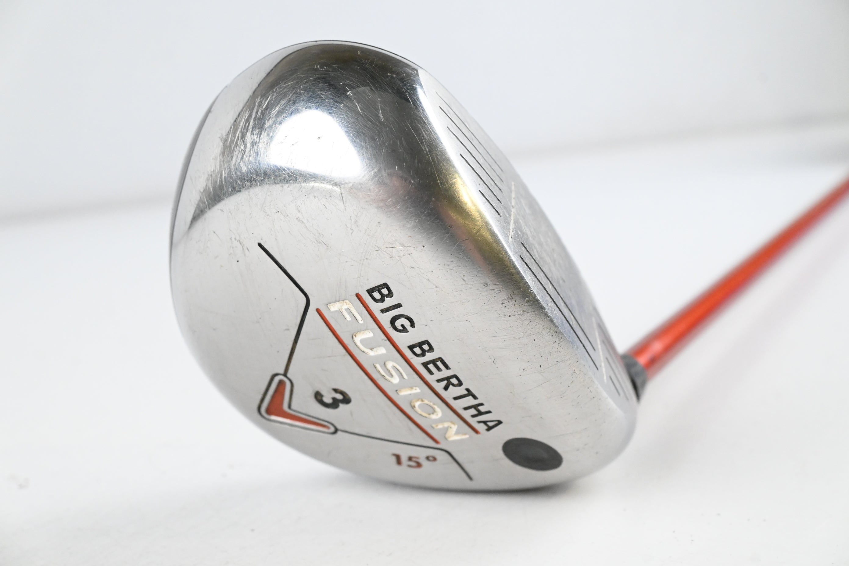 Callaway Big Bertha Fusion #3 Wood / 15 Degree / Senior Flex Aldila NVS 55 Shaft