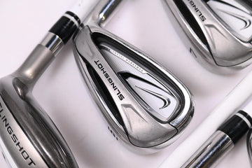 Ladies Nike Slingshot Irons / 4H+6-PW+SW / Ladies Flex Nike Shafts