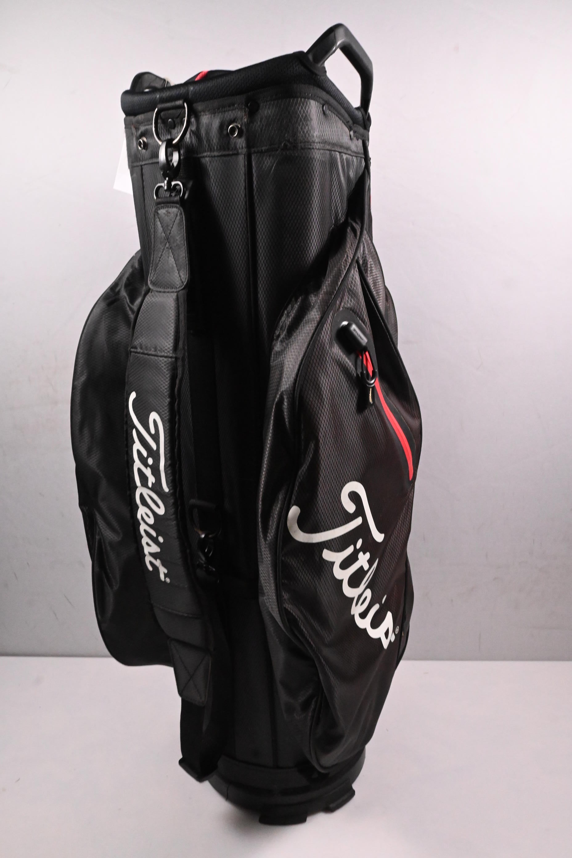 Titleist StaDry Cart Bag / 14-Way Divider / Black, Red