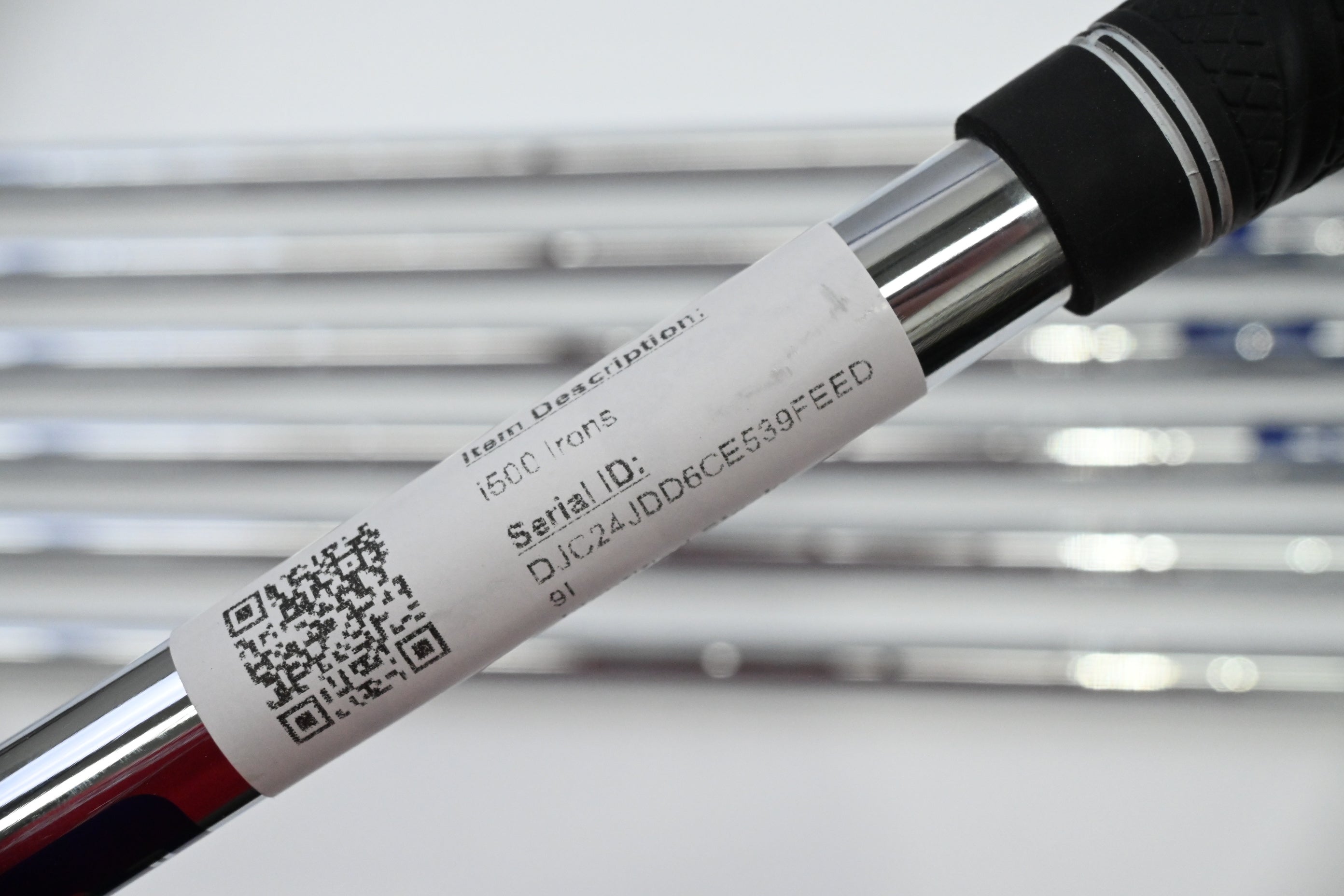 Ping i500 Irons / 4-PW / Black Dot / Regular Flex Ping AWT 2.0 Shafts