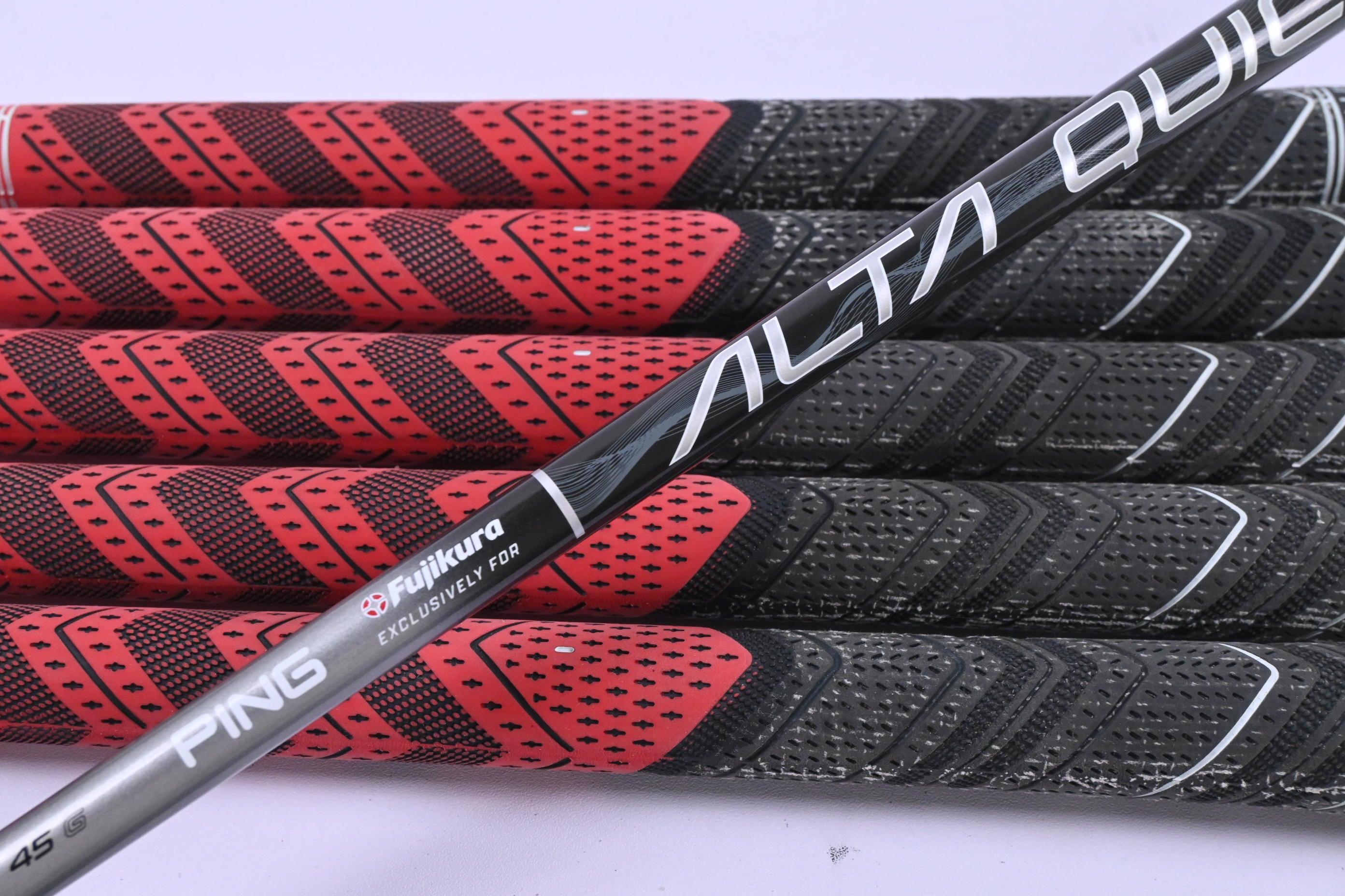 Ping i540 Irons / 6-PW / Red Dot / Senior Flex Ping Alta Quick 45 Shaft