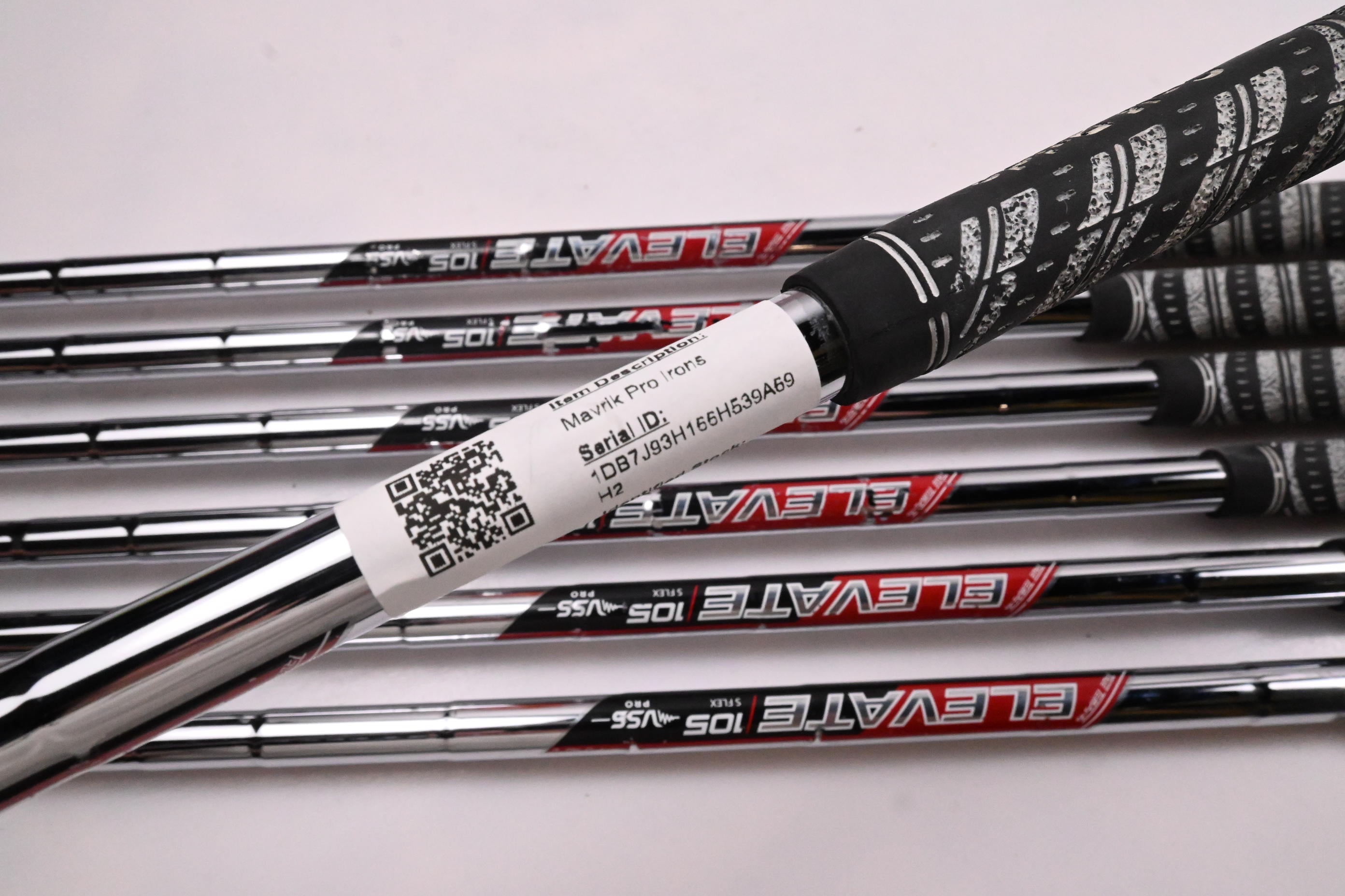 Callaway Mavrik Pro Irons / 4-PW / Stiff Flex Elevate 105 Shafts