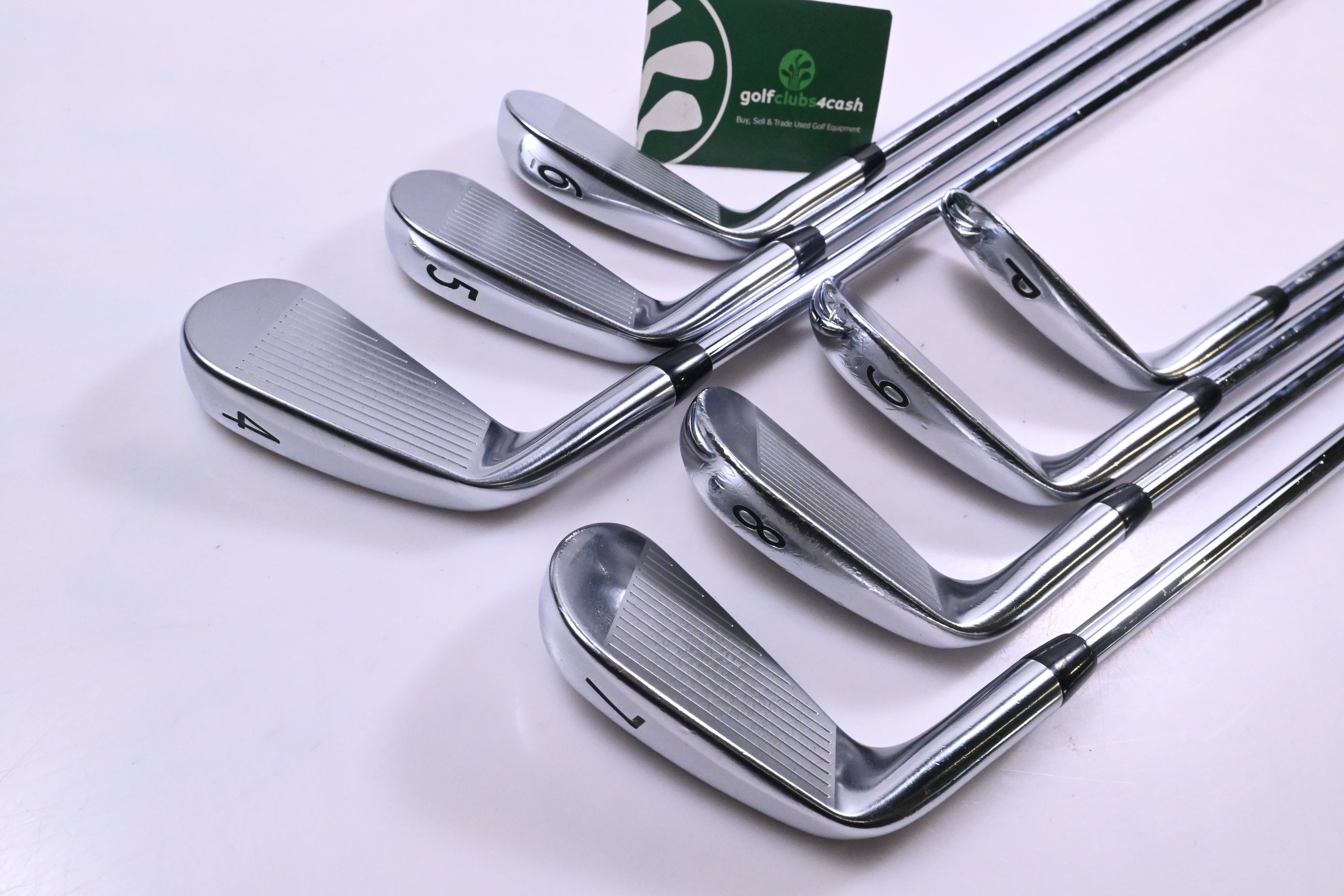 Titleist 718 AP2 Irons / 4-PW / Stiff Flex AMT Tour White S300 Shafts
