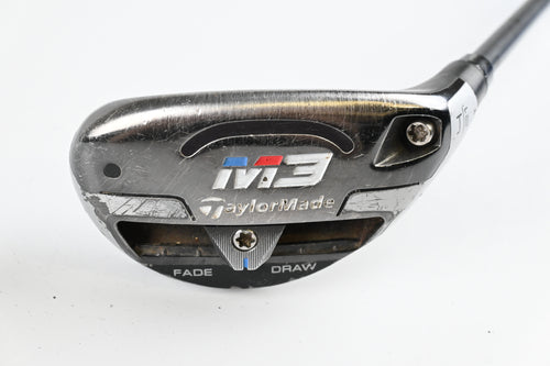 Taylormade M3 #4 Hybrid / 21 Degree / Stiff Flex HZRDUS Smoke Black 80 Shaft