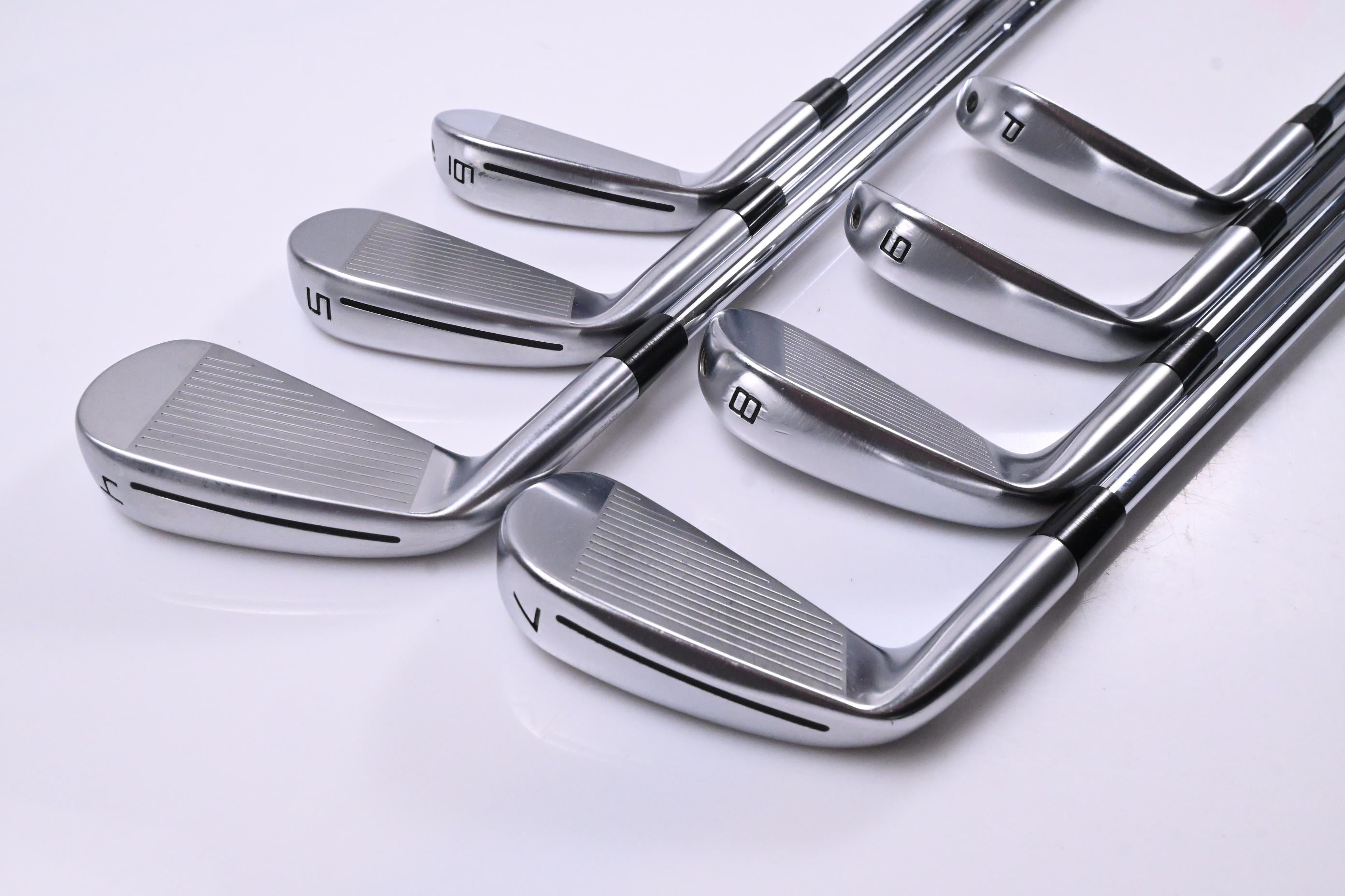 Taylormade P790 2025 Irons / 4-PW / Stiff Flex N.S.Pro Modus3 Tour 105 Shafts