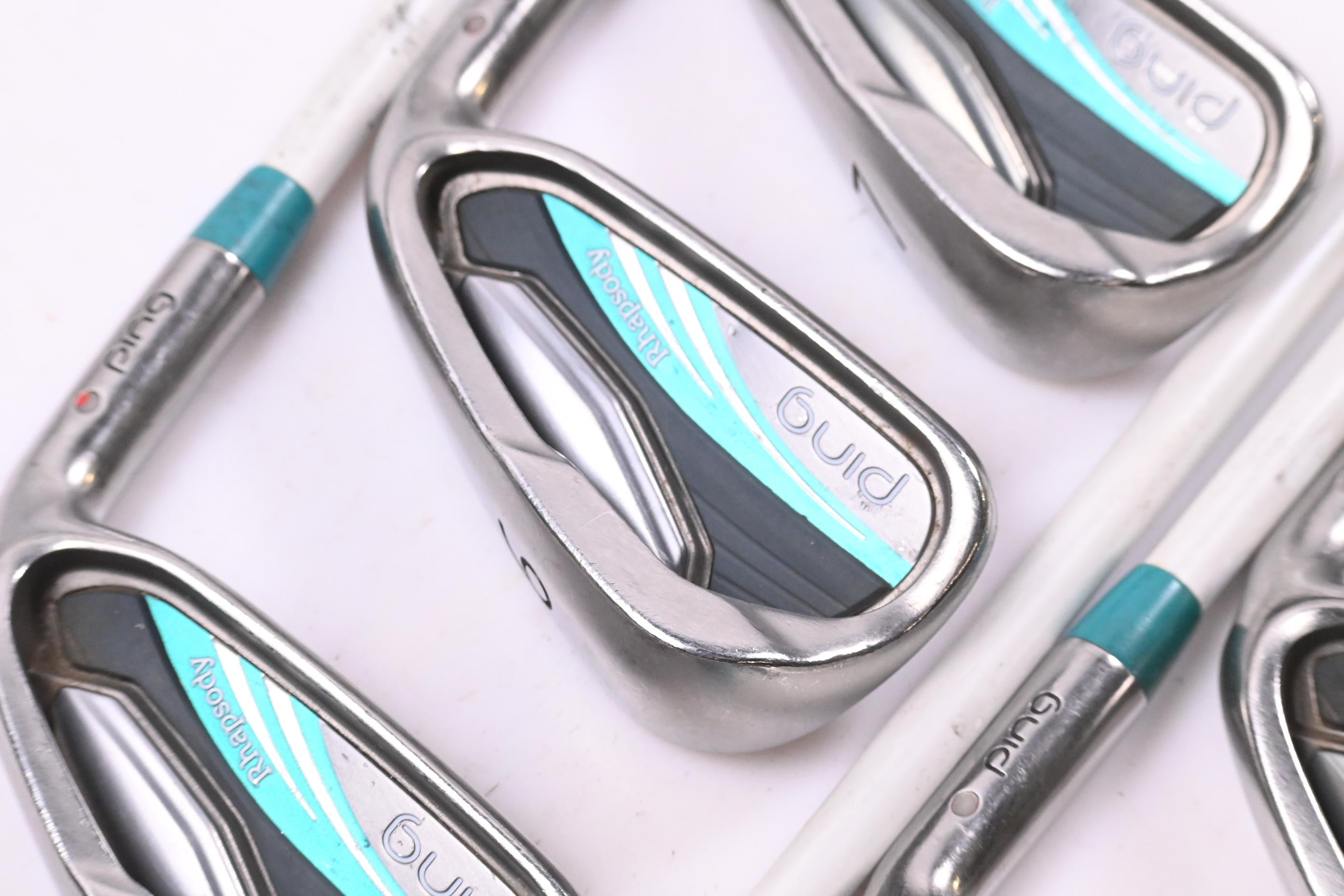 Ladies Ping Rhapsody 2015 Irons / 5-PW+SW / Red Dot / Ladies Flex Ping ULT220
