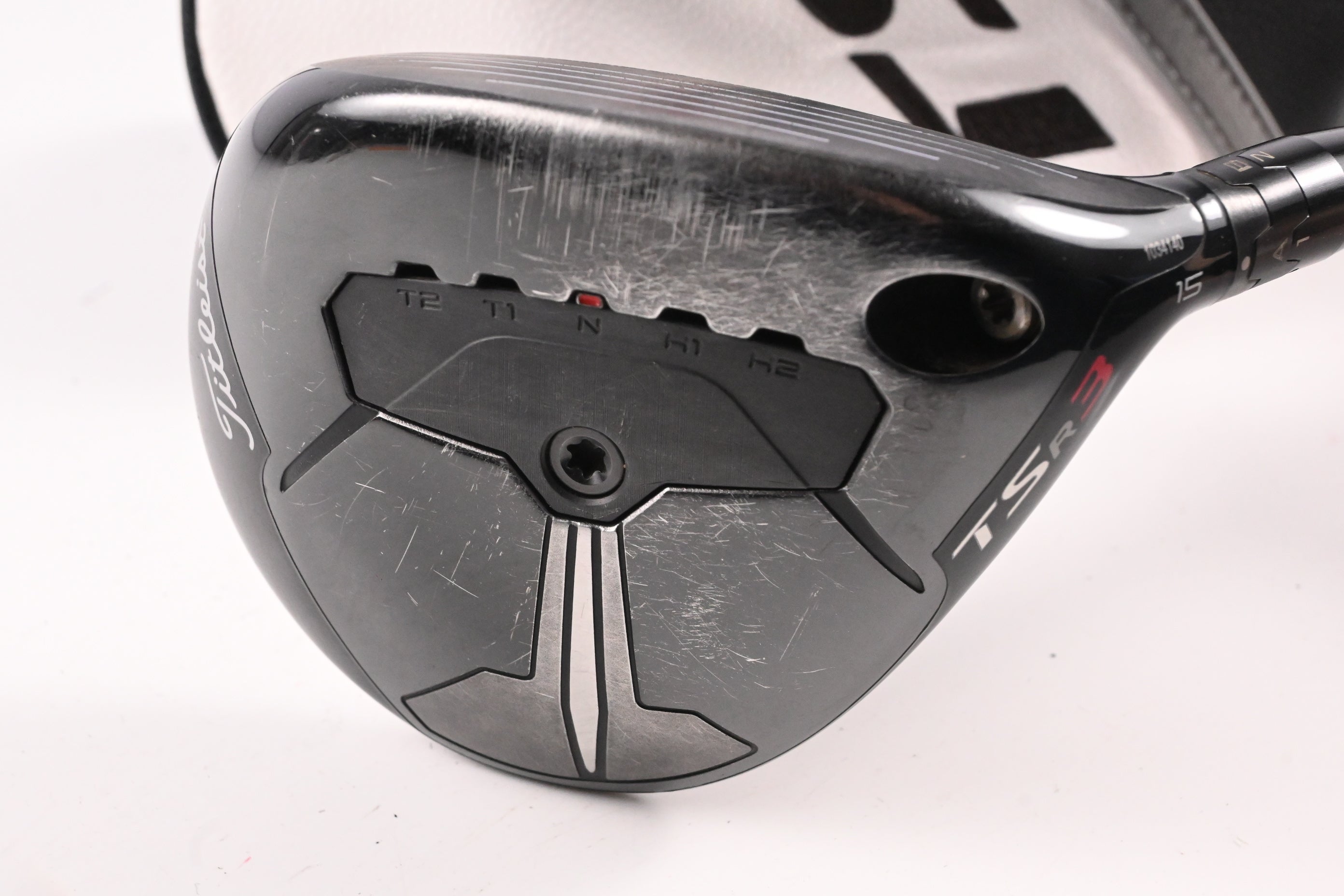 Titleist TSR3 #3 Wood / 15 Degree / Stiff Flex HZRDUS Smoke RDX Blue 60 Shaft