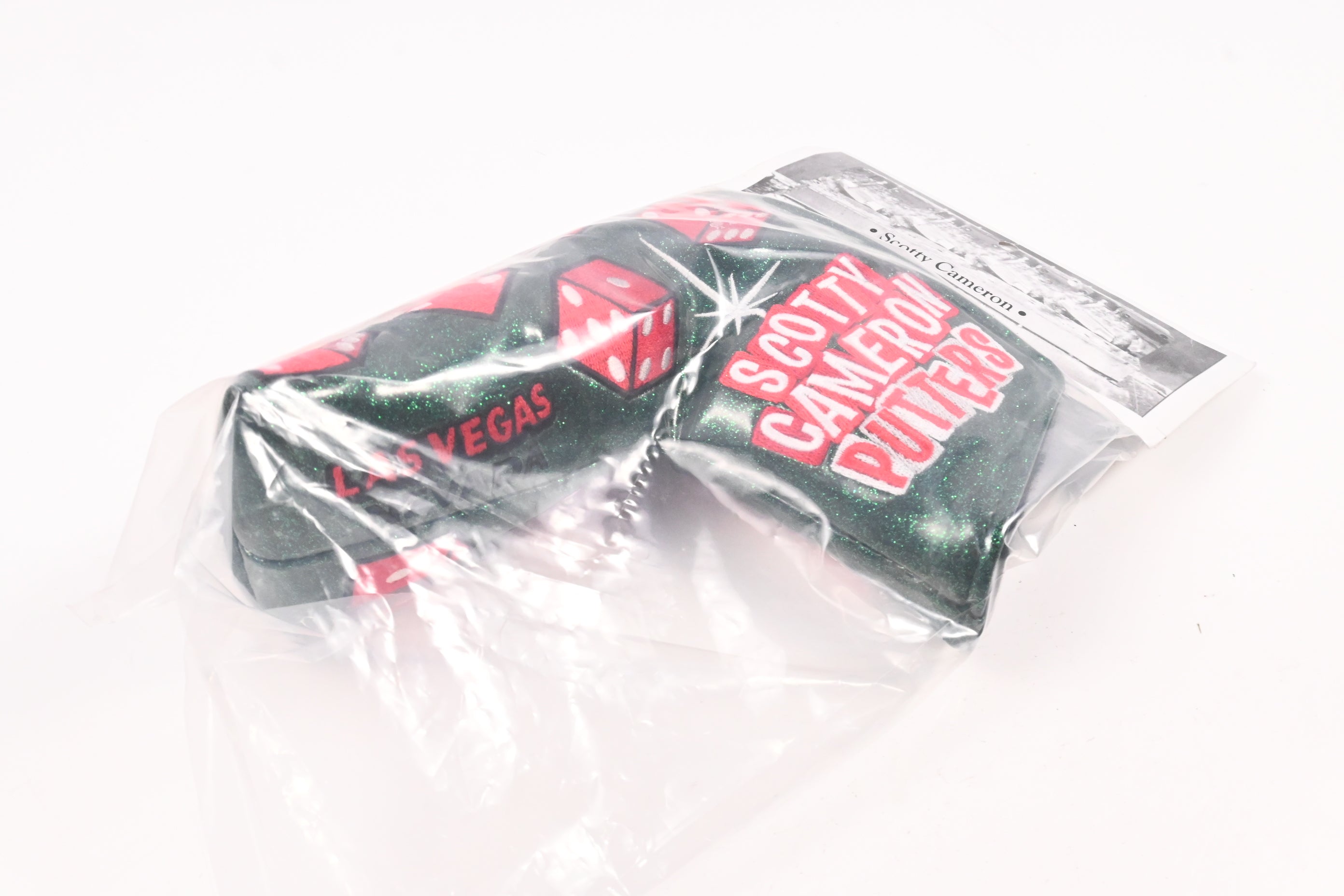 Scotty Cameron 2021 Las Vegas Let's Roll / Putter Headcover / Blade / Green