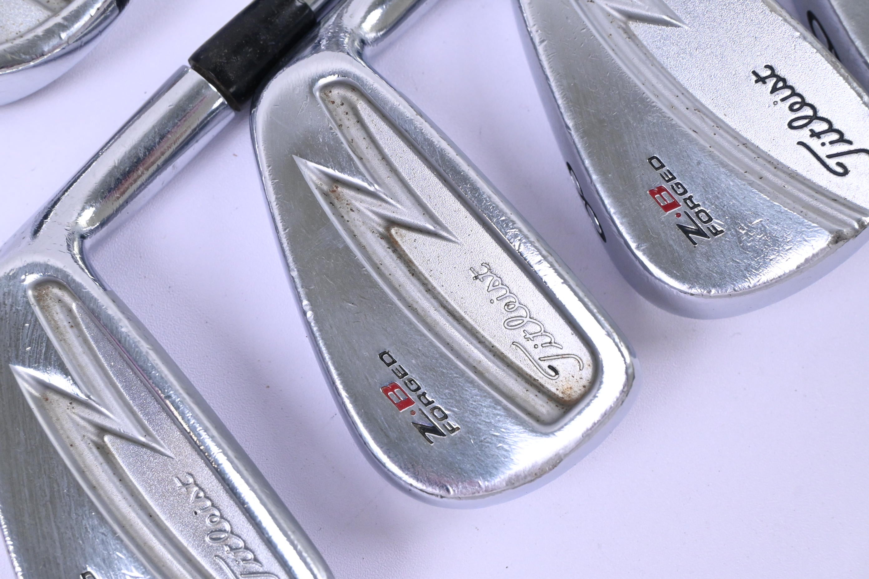 Titleist ZB Forged Irons / 3-9i / Stiff Flex Steel Shafts