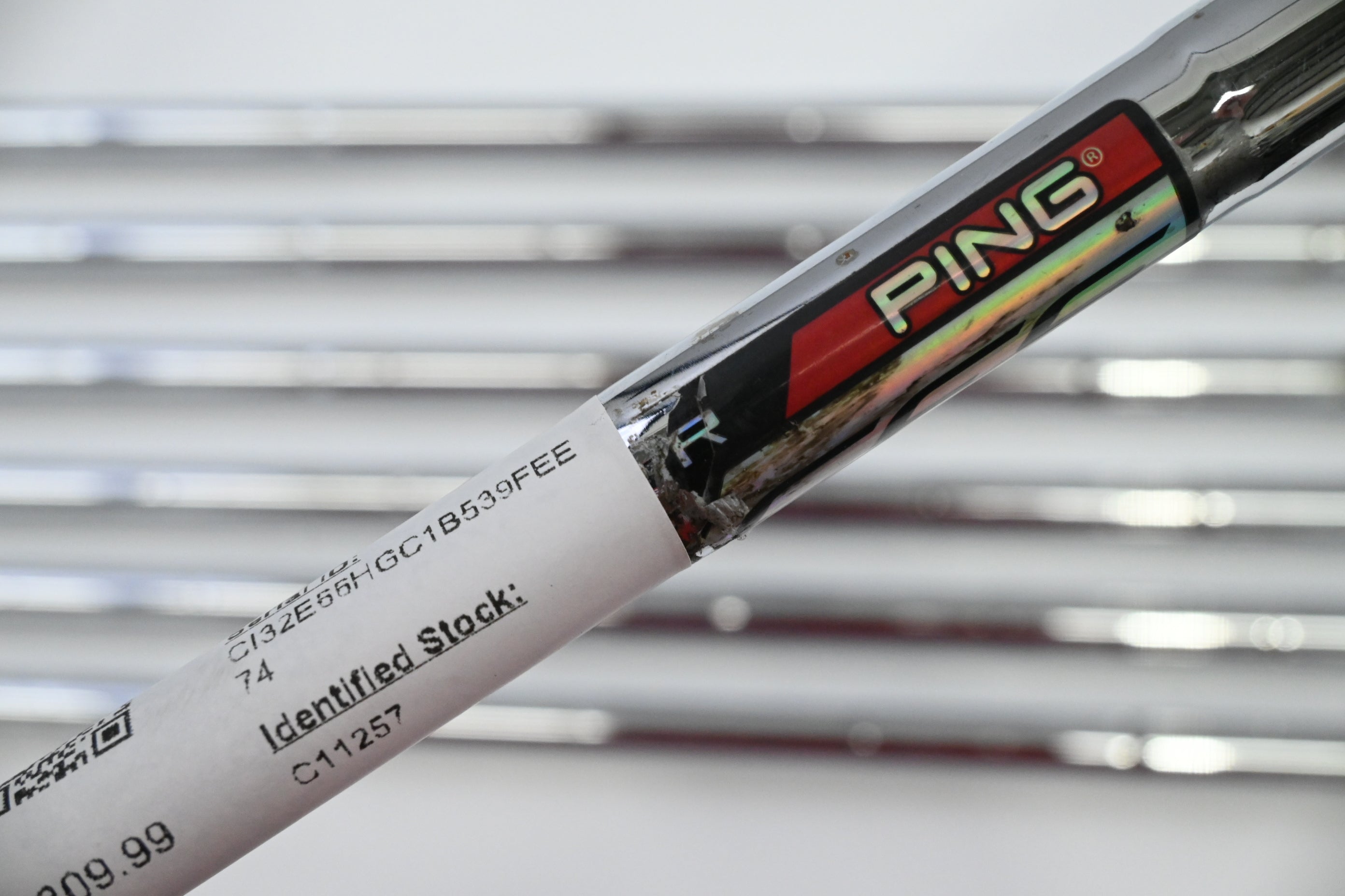 Ping G25 Irons / 5-PW+SW / Blue Dot / Regular Flex Ping CFS Shafts