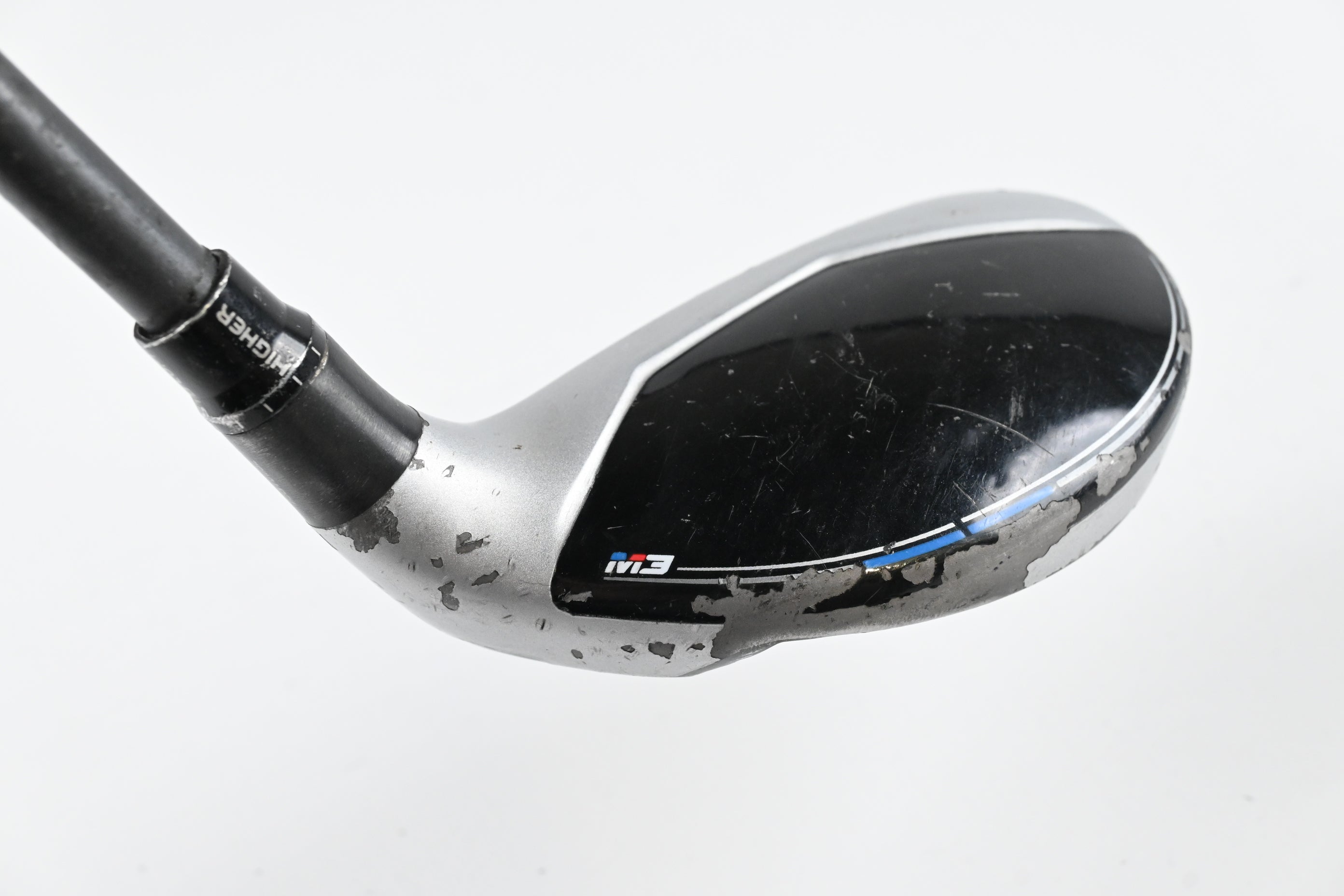 Taylormade M3 #4 Hybrid / 21 Degree / Stiff Flex HZRDUS Smoke Black 80 Shaft