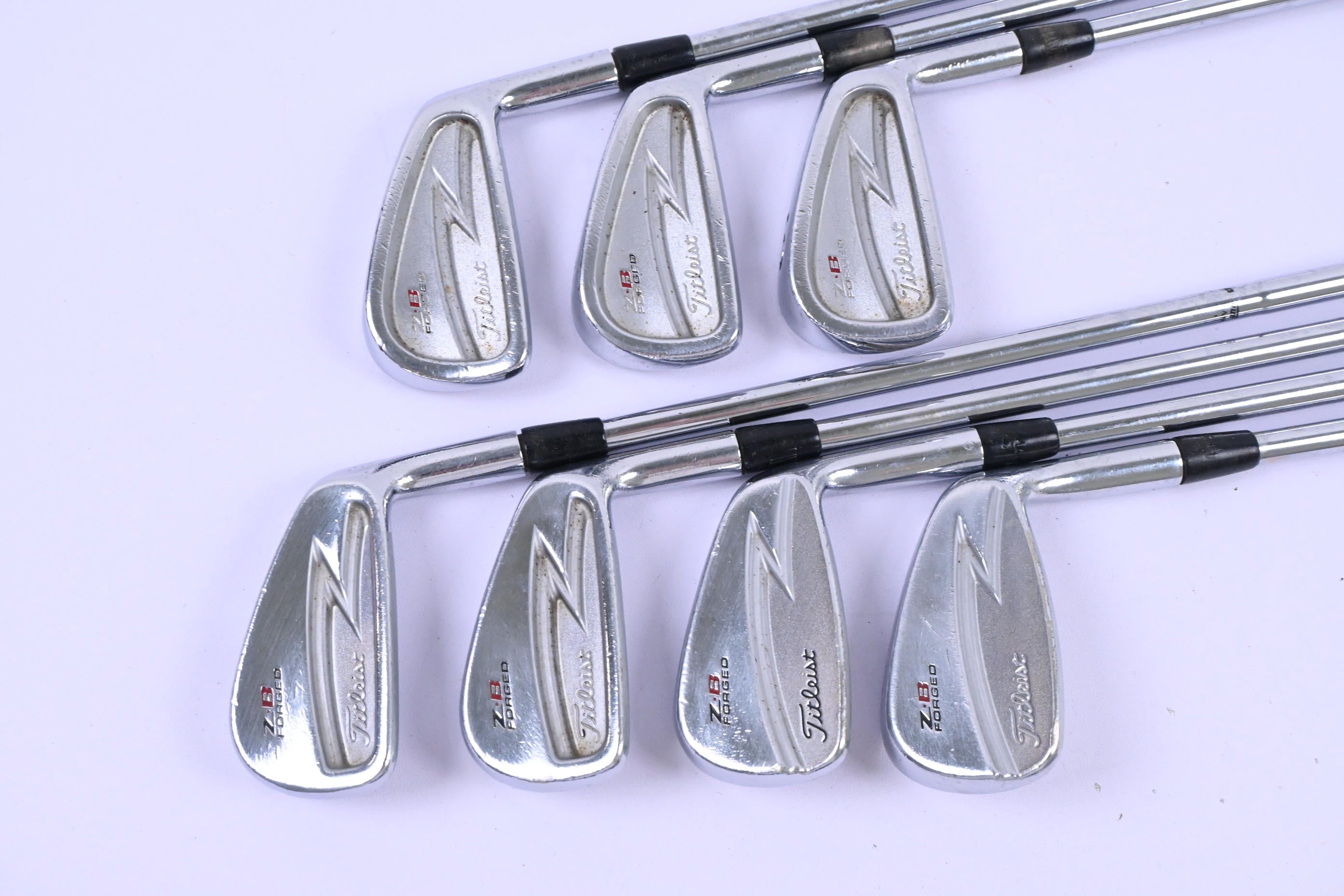 Titleist ZB Forged Irons / 3-9i / Stiff Flex Steel Shafts