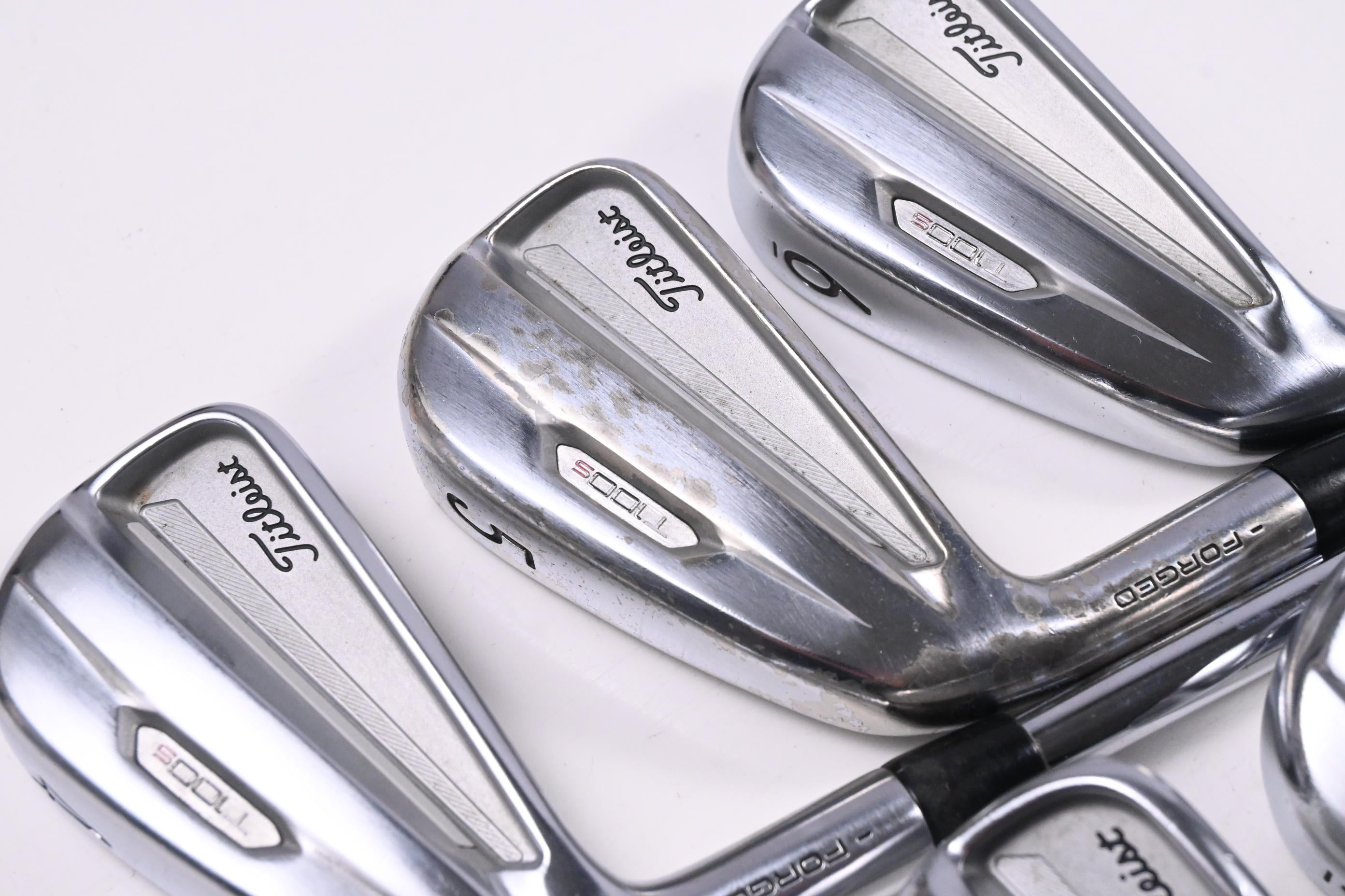 Left Hand Titleist T100.S 2021 Irons / 4-PW / Stiff Flex Project X Precision
