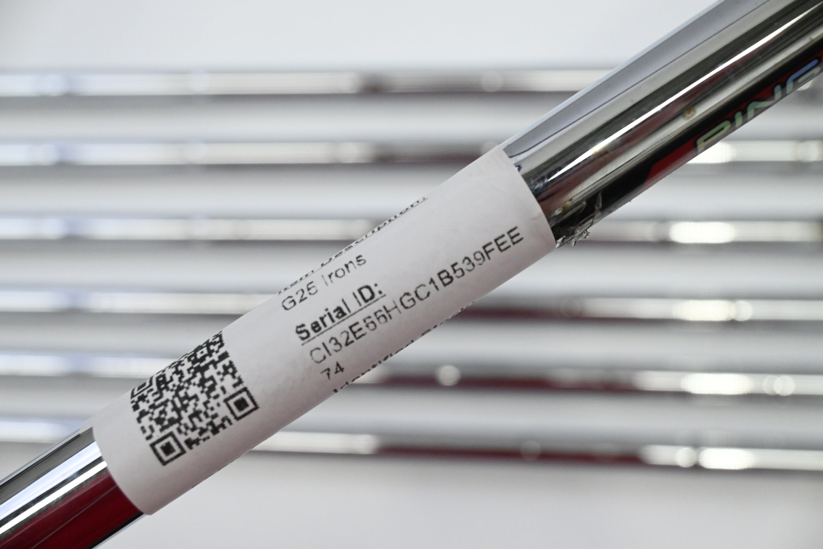 Ping G25 Irons / 5-PW+SW / Blue Dot / Regular Flex Ping CFS Shafts