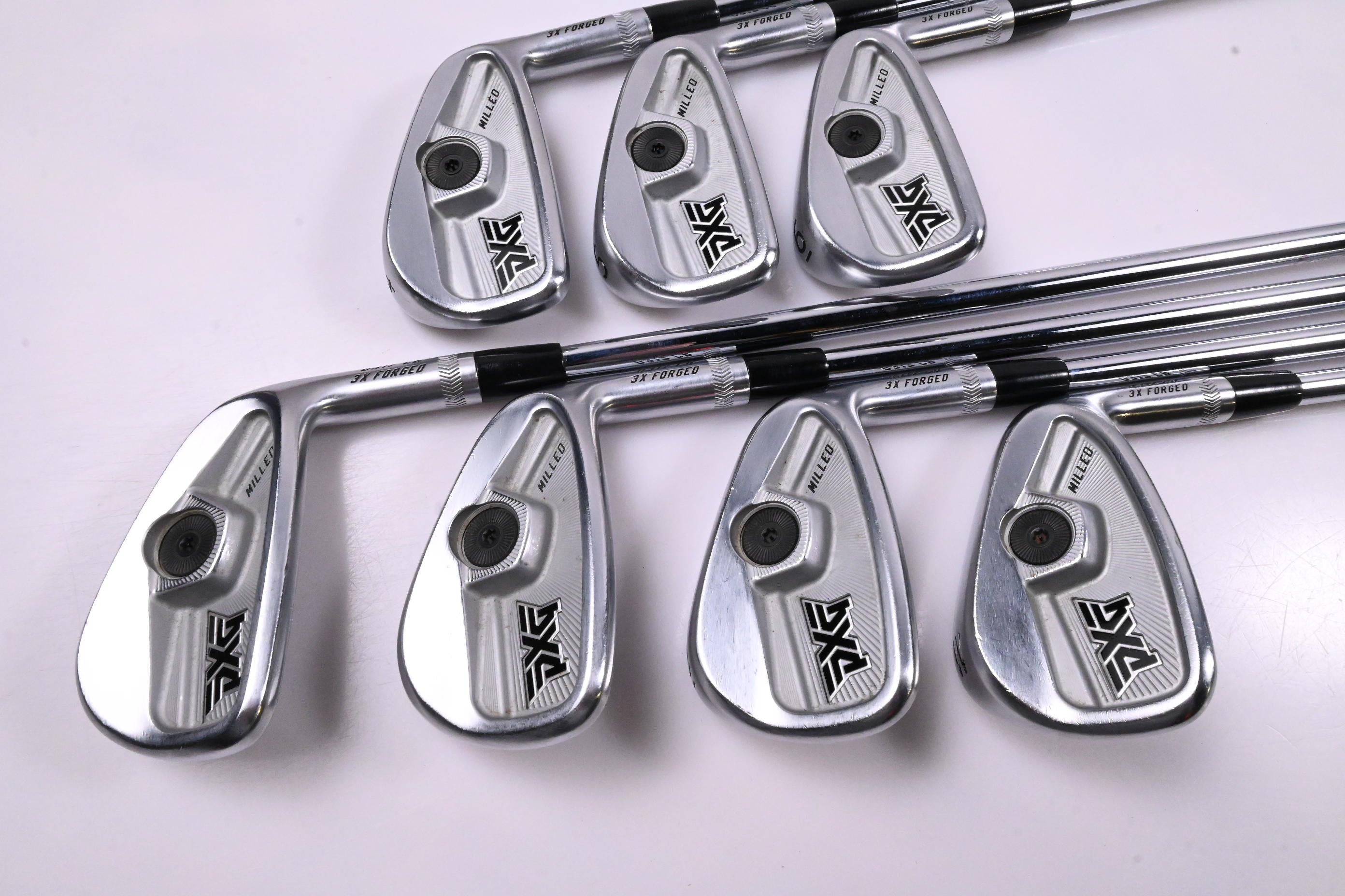 PXG 0317 CB Milled Irons / 4-PW / X-Flex N.S.Pro Modus3 Tour 120 Shafts
