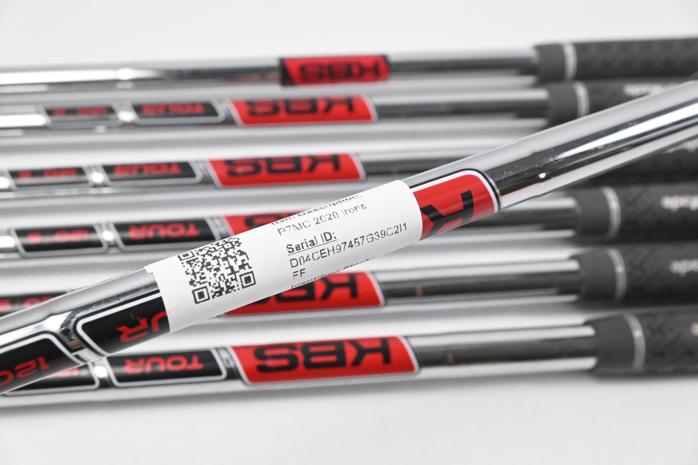 Taylormade P7MC 2020 Irons / 4-PW / Stiff Flex KBS Tour 120 Shafts