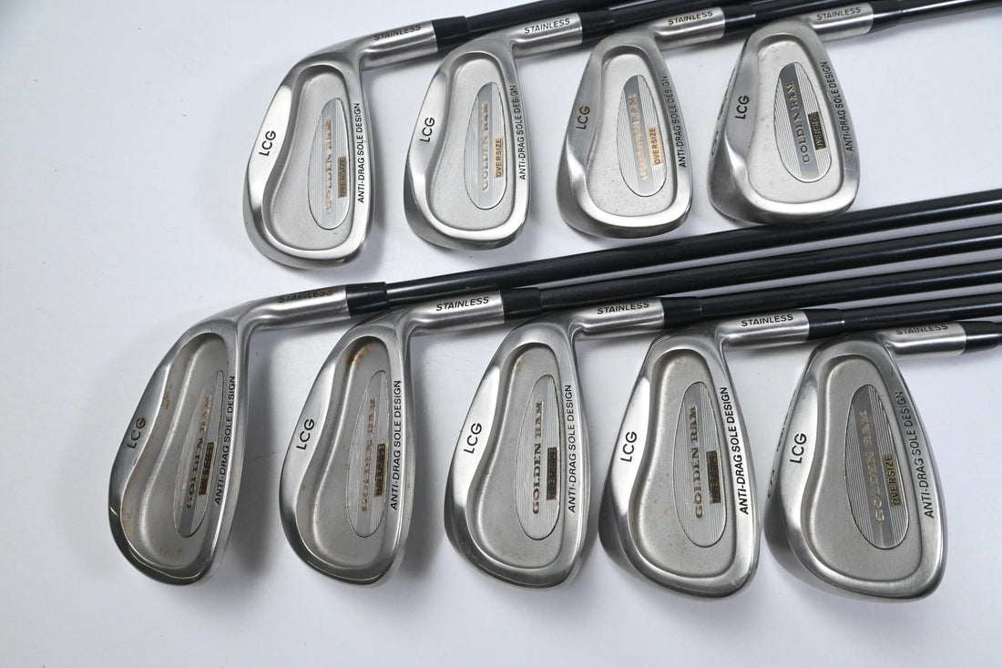RAM Golden Bear Irons / 3-PW+SW / Regular Flex RAM Golf 80 Shafts