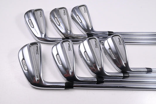 Left Hand Titleist T100.S 2021 Irons / 4-PW / Stiff Flex Project X Precision