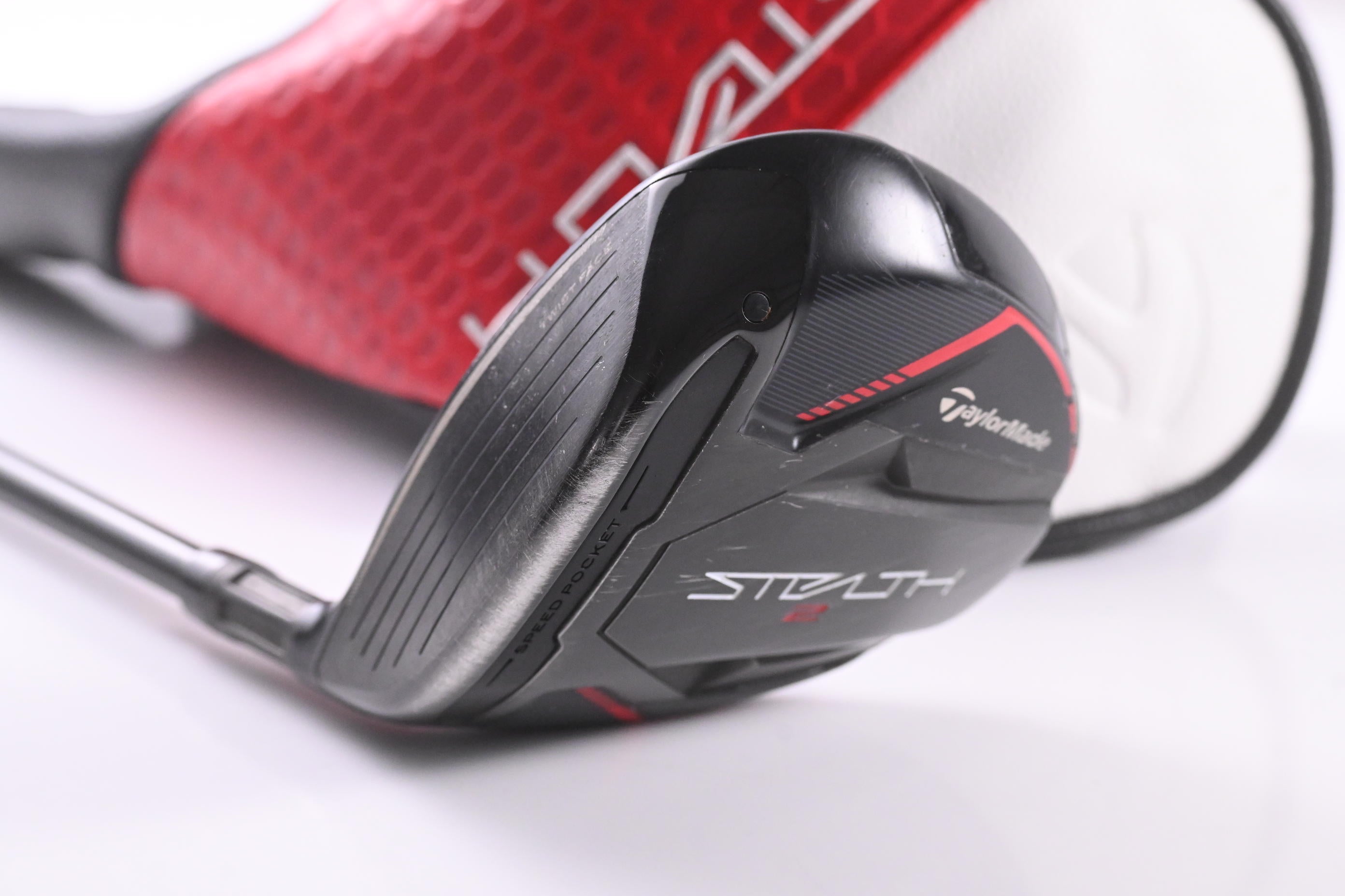 Left Hand Taylormade Stealth 2 #3 Wood / 15 Degree / Regular Flex Ventus TR Red