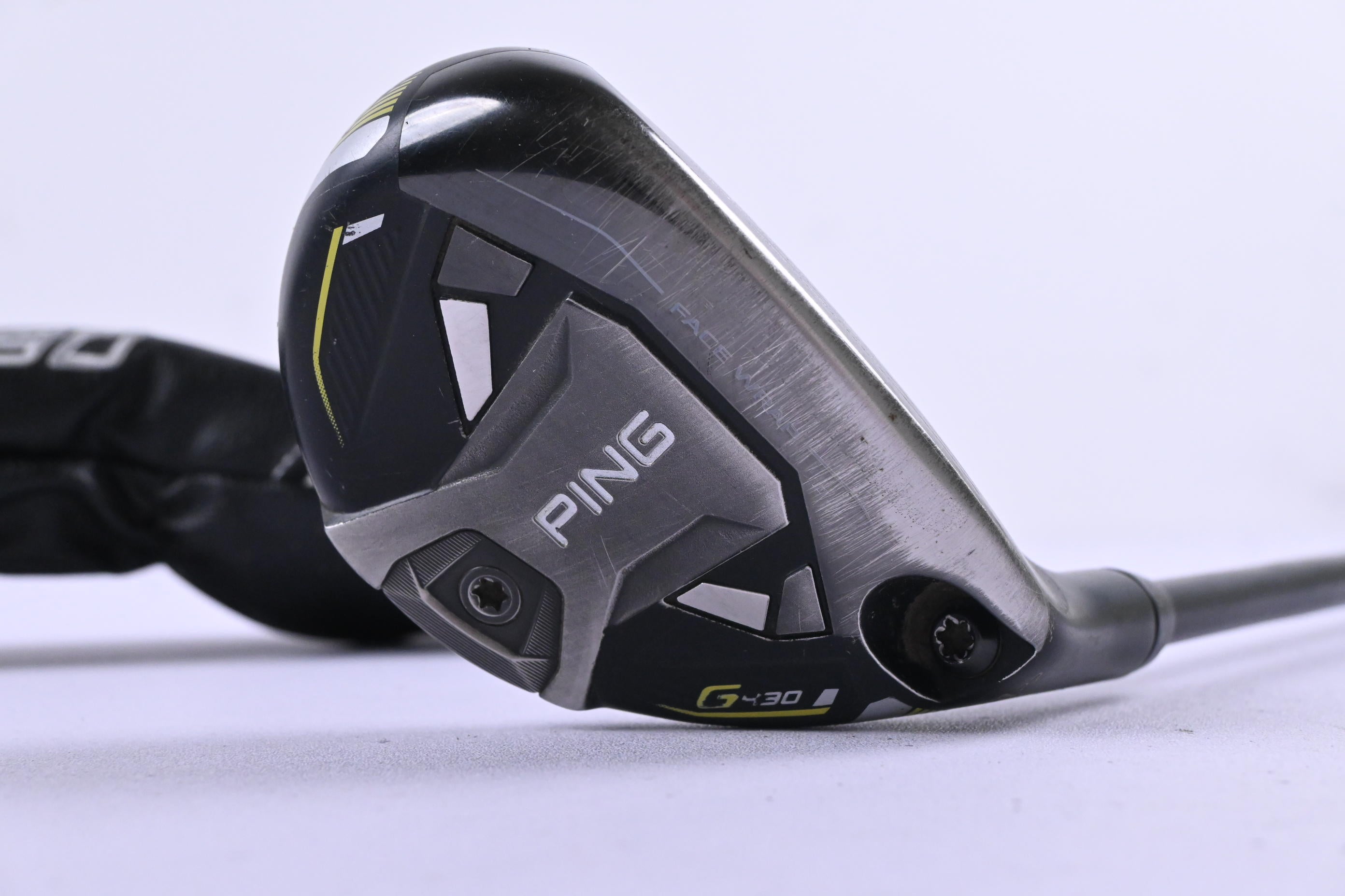 Ping G430 #4 Hybrid / 22 Degree / Stiff Flex Ping Alta CB Black 70 Shaft