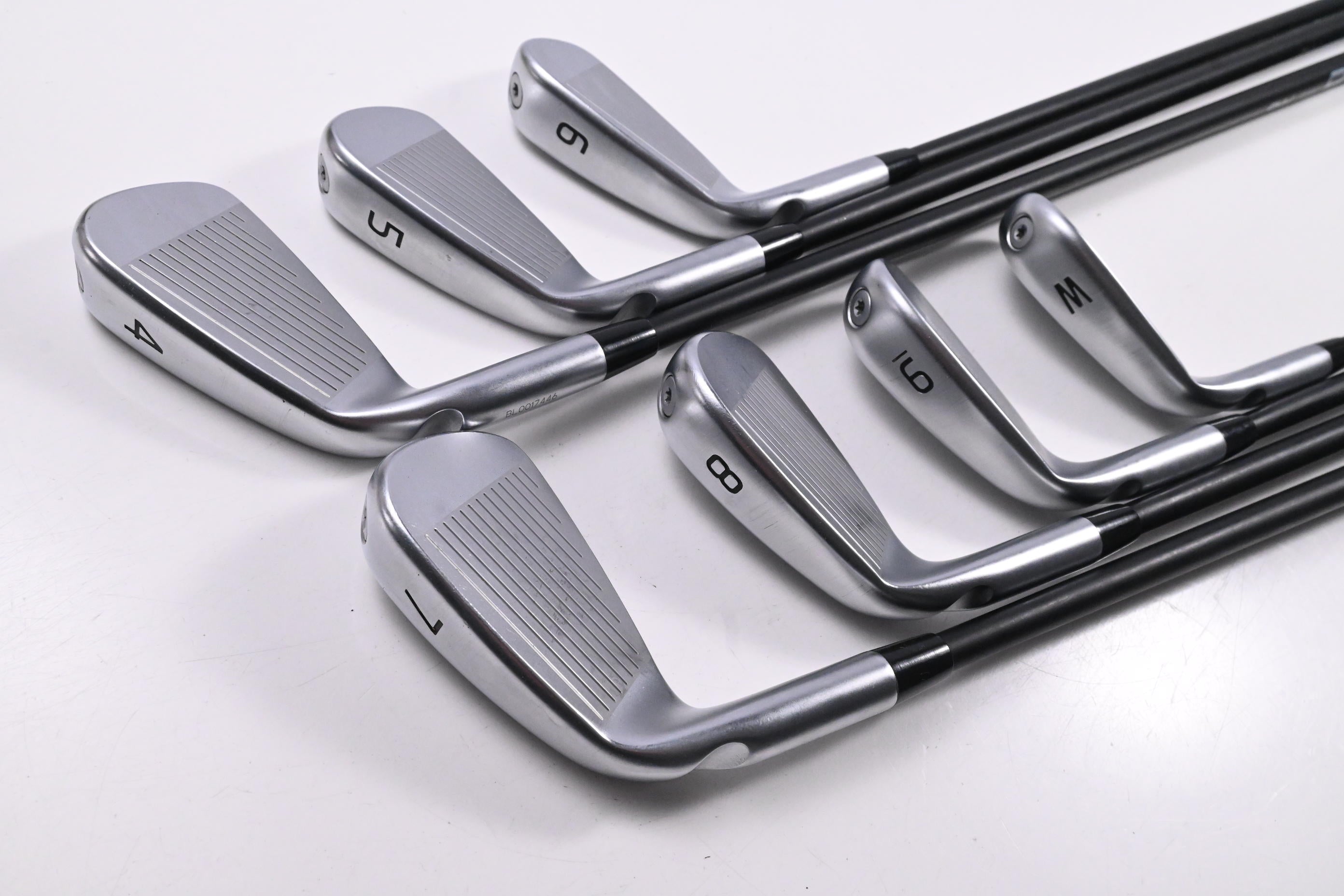 Ping I240 Irons / 4-PW / Green Dot / Stiff Flex Ping Alta CB Blue AWT Shafts