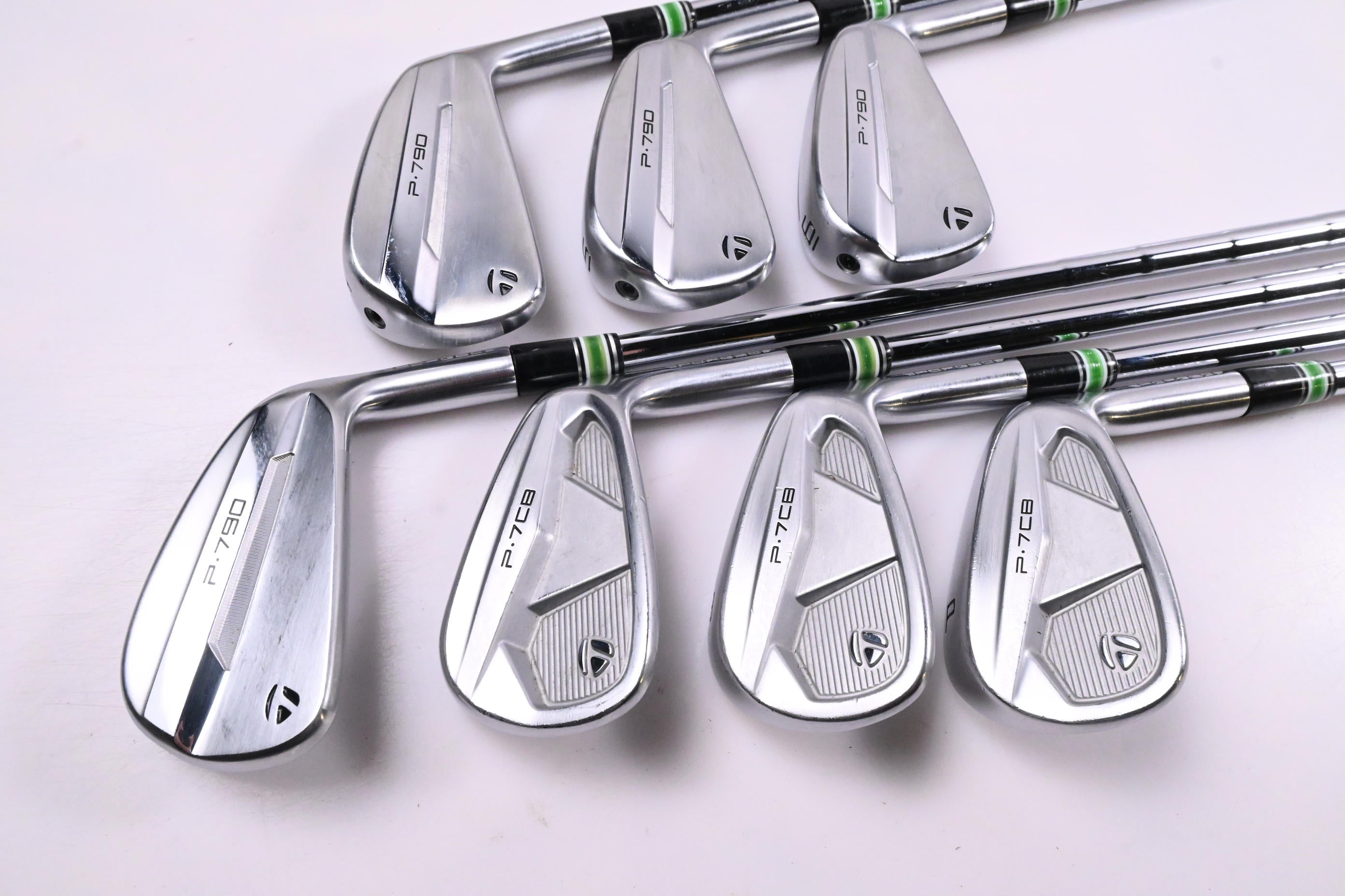 Taylormade P790/P.7CB 2025 Irons / 4-PW / Stiff Flex KBS Tour Shafts