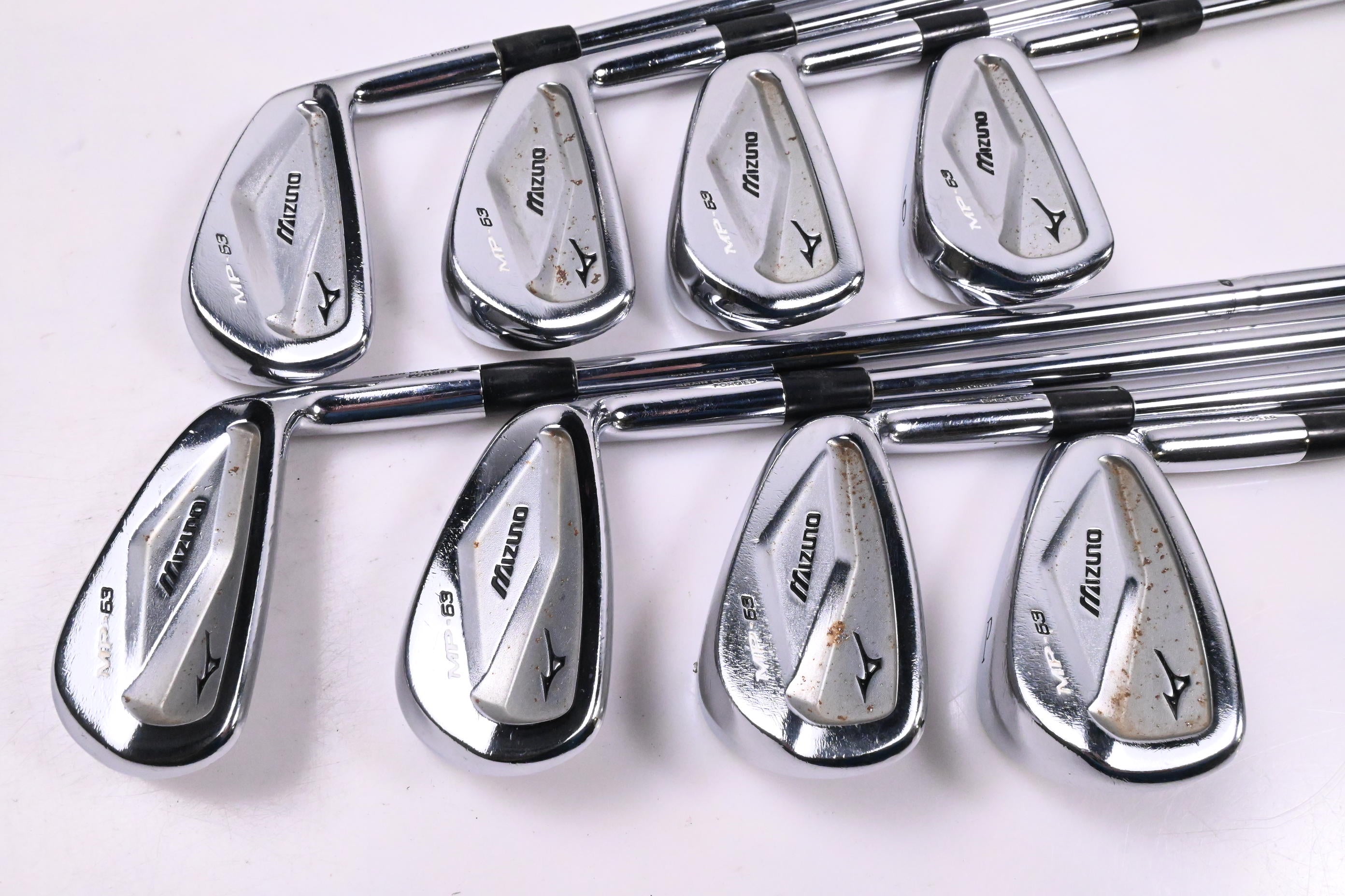 Mizuno MP-63 Irons / 3-PW / Stiff Flex Dynamic Gold SL S300 Shafts